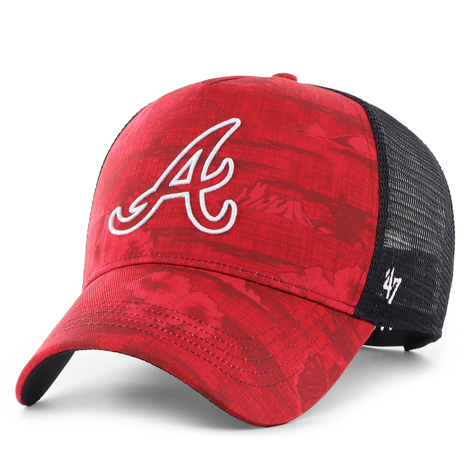 Шапка с козирка 47 Brand Oakland Athletics B-FIJDT01PTP Червен