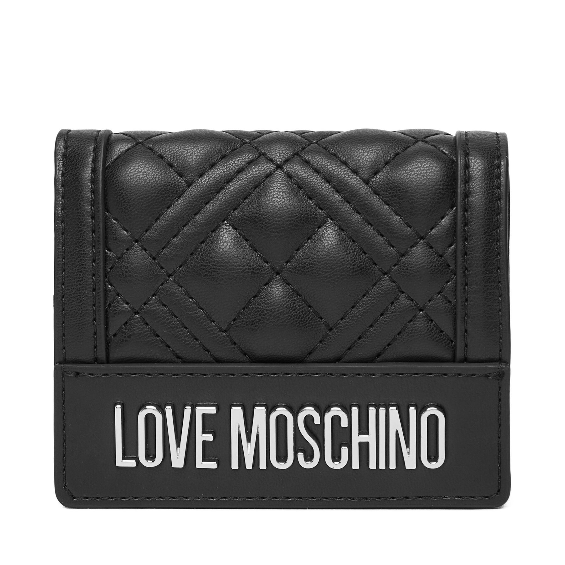 Portofel Mic de Damă LOVE MOSCHINO JC5601PP1NLA000B Negru