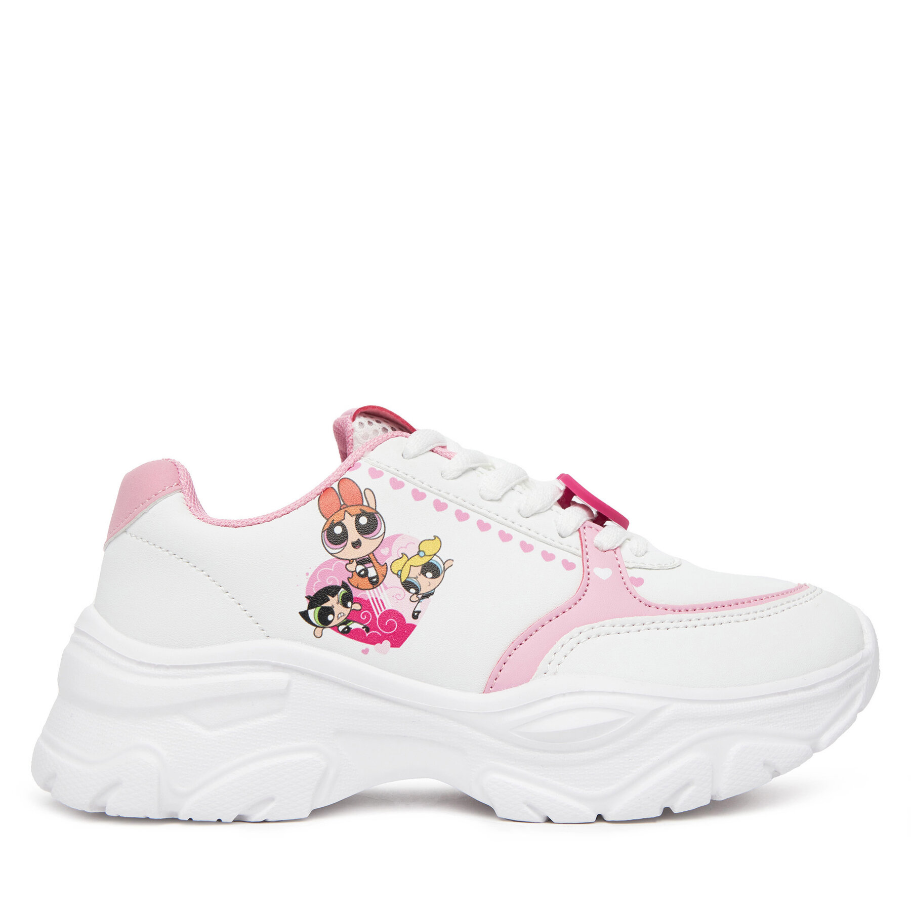 Sneakersy Powerpuff Girls BIC-SS25-336WBPPG Biela