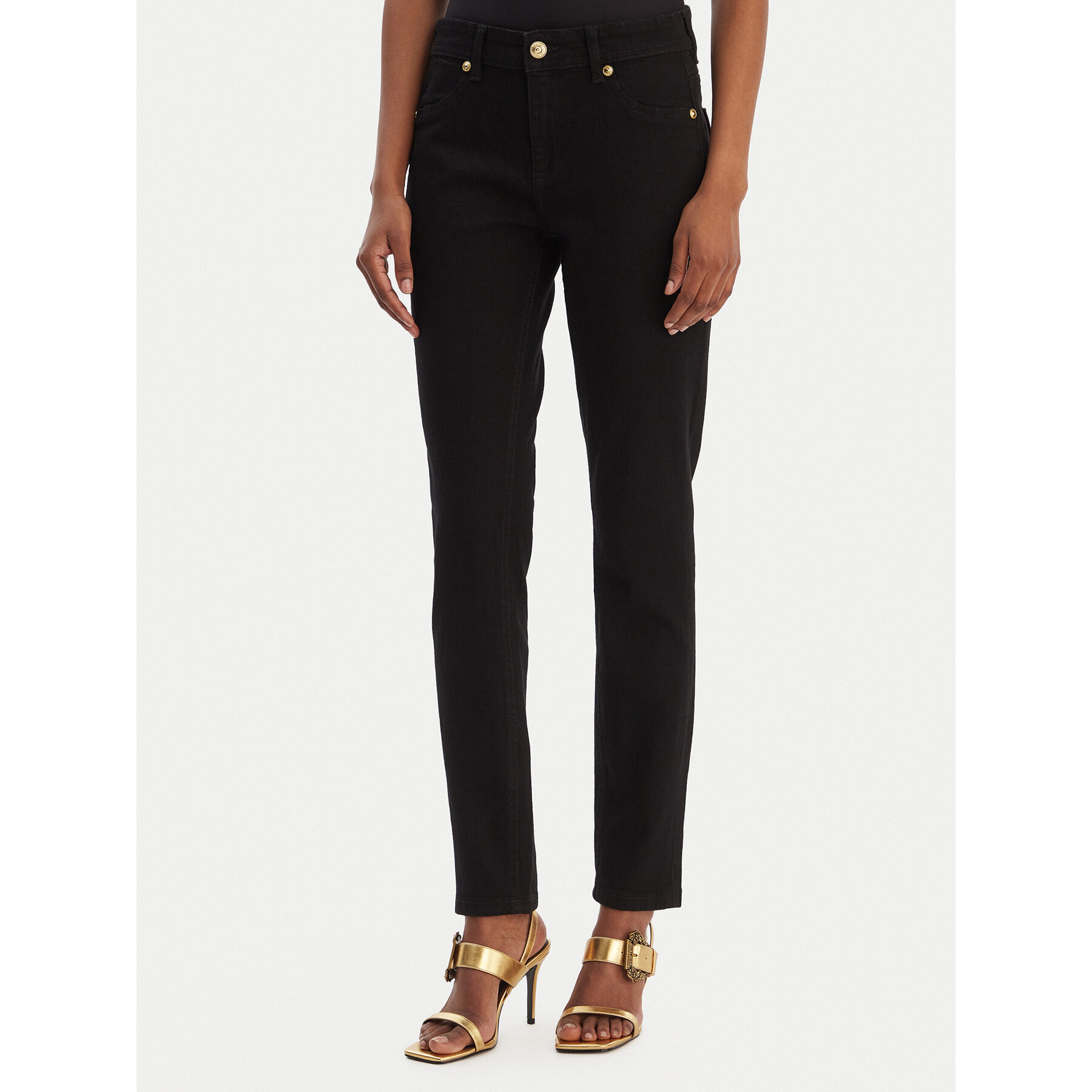 Versace Jeans Couture Jeans 80HAB5J1 CDW00 Schwarz Skinny Fit