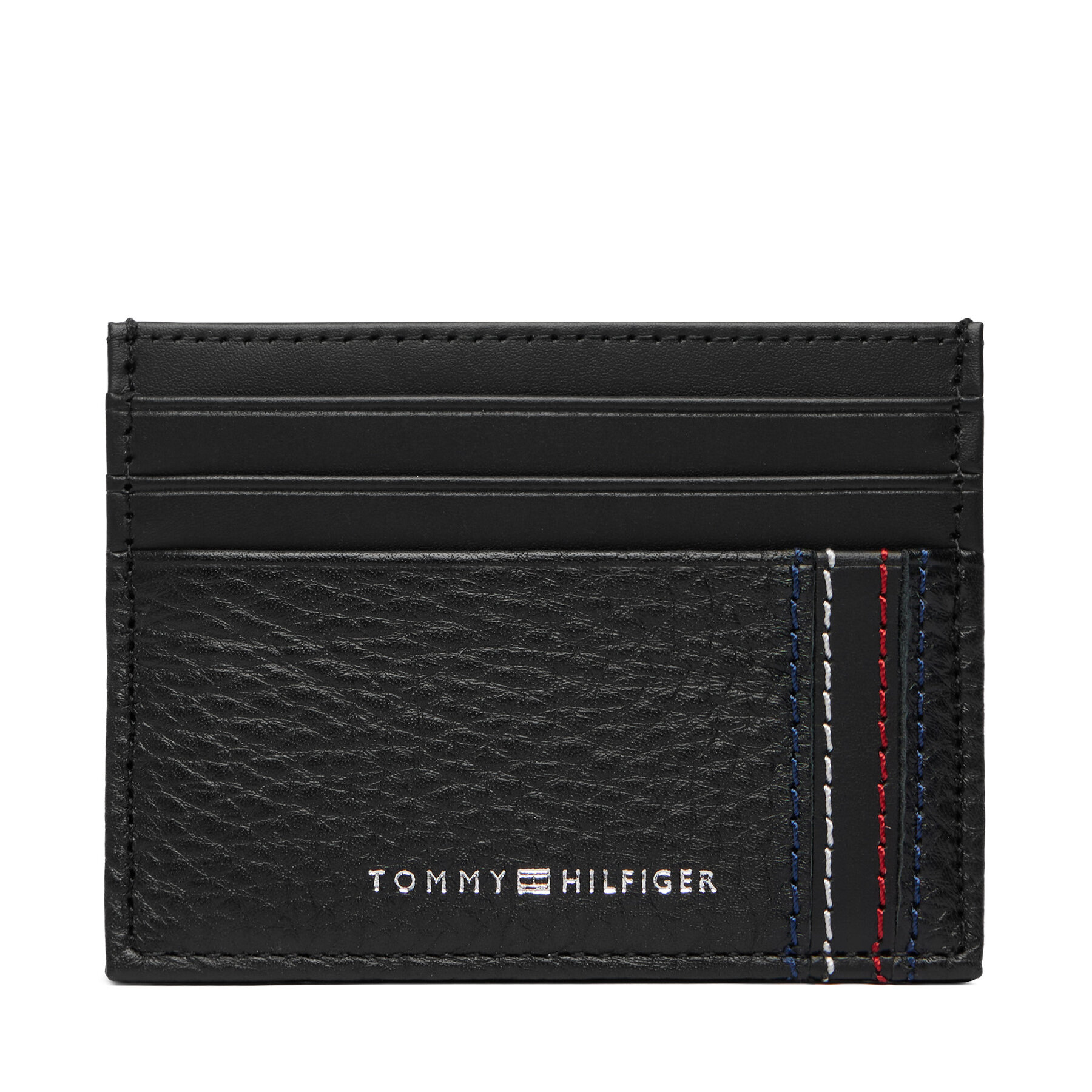 Θήκη πιστωτικών καρτών Tommy Hilfiger Th Central Cc Holder AM0AM14228 Μαύρο