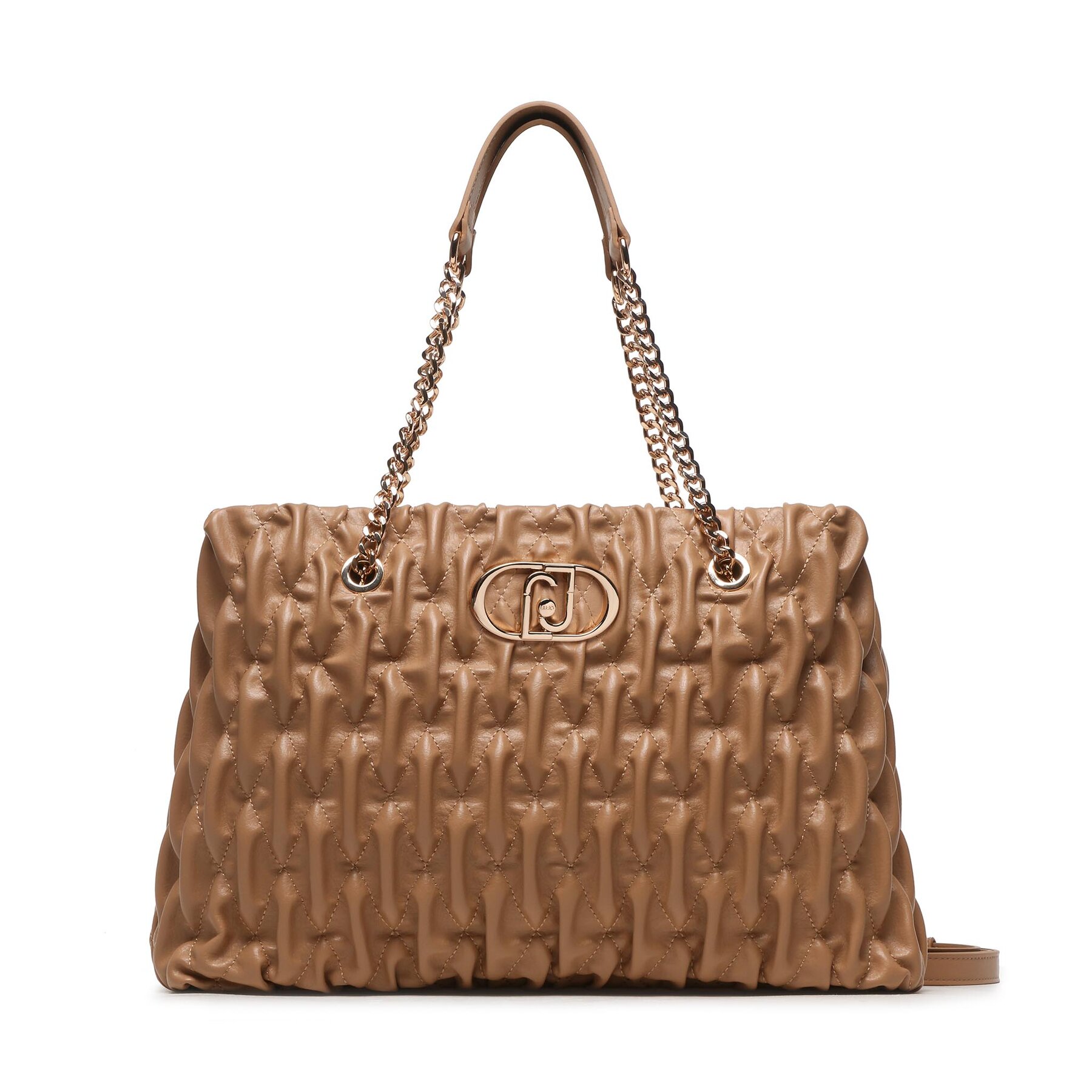 Ročna torba Liu Jo M Satchel AF3129 E0457 Cammello 00070