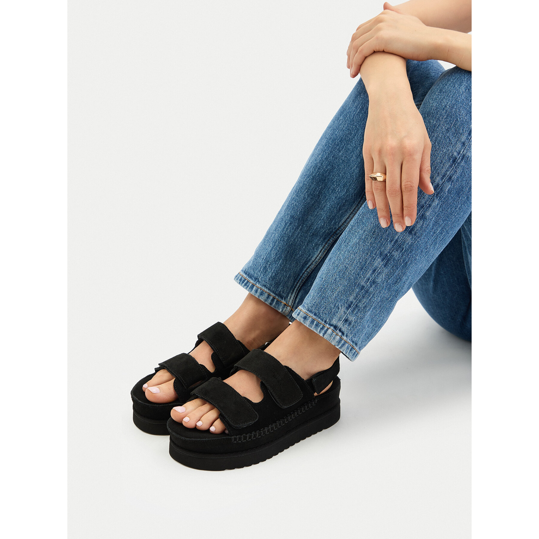 Sandali Badura C-ALEXIA-ABA-C001 Nero