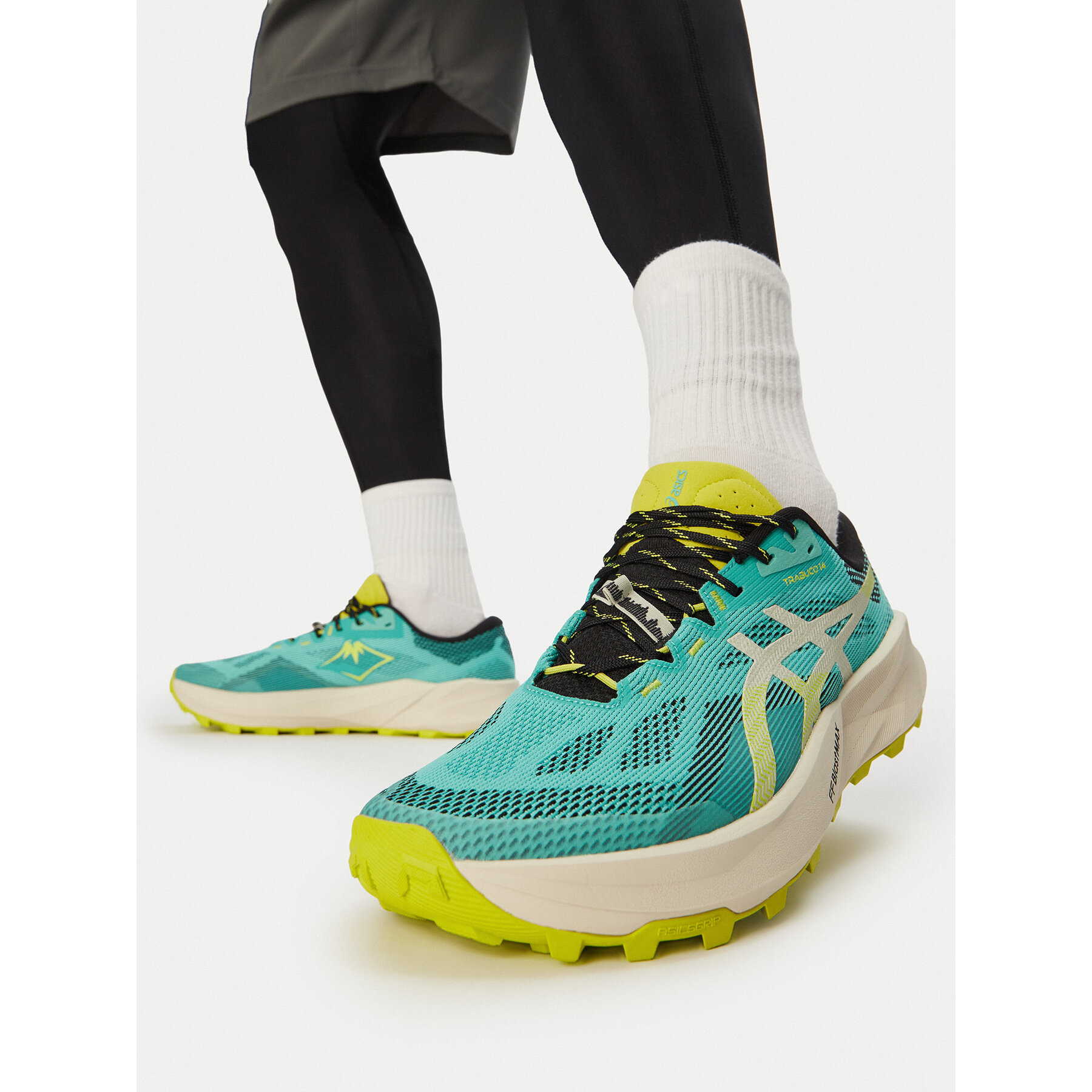 Bežecké topánky Asics Trabuco 14 1011C166 Zelená