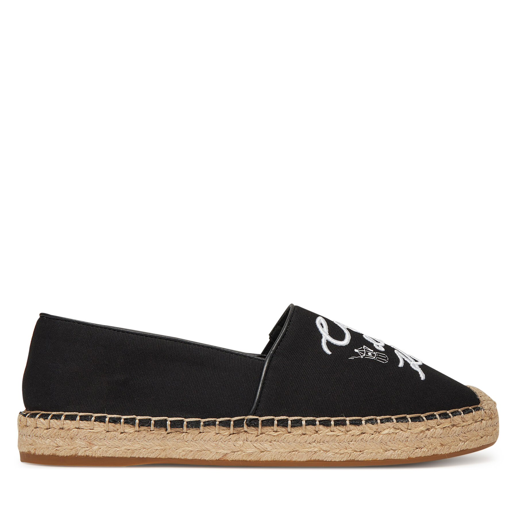 Damskie KARL LAGERFELD Espadryle, Rozmiar 35 Czarny KL81125