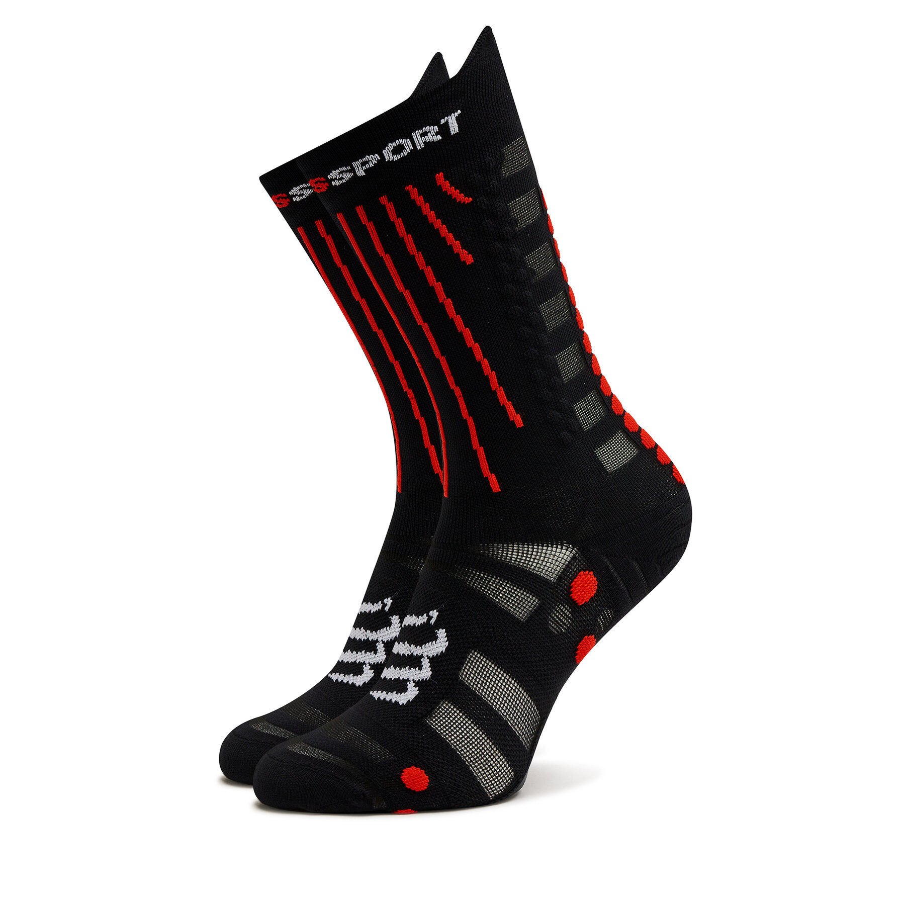 Hosszú zoknik Compressport Aero XU00054B Fekete