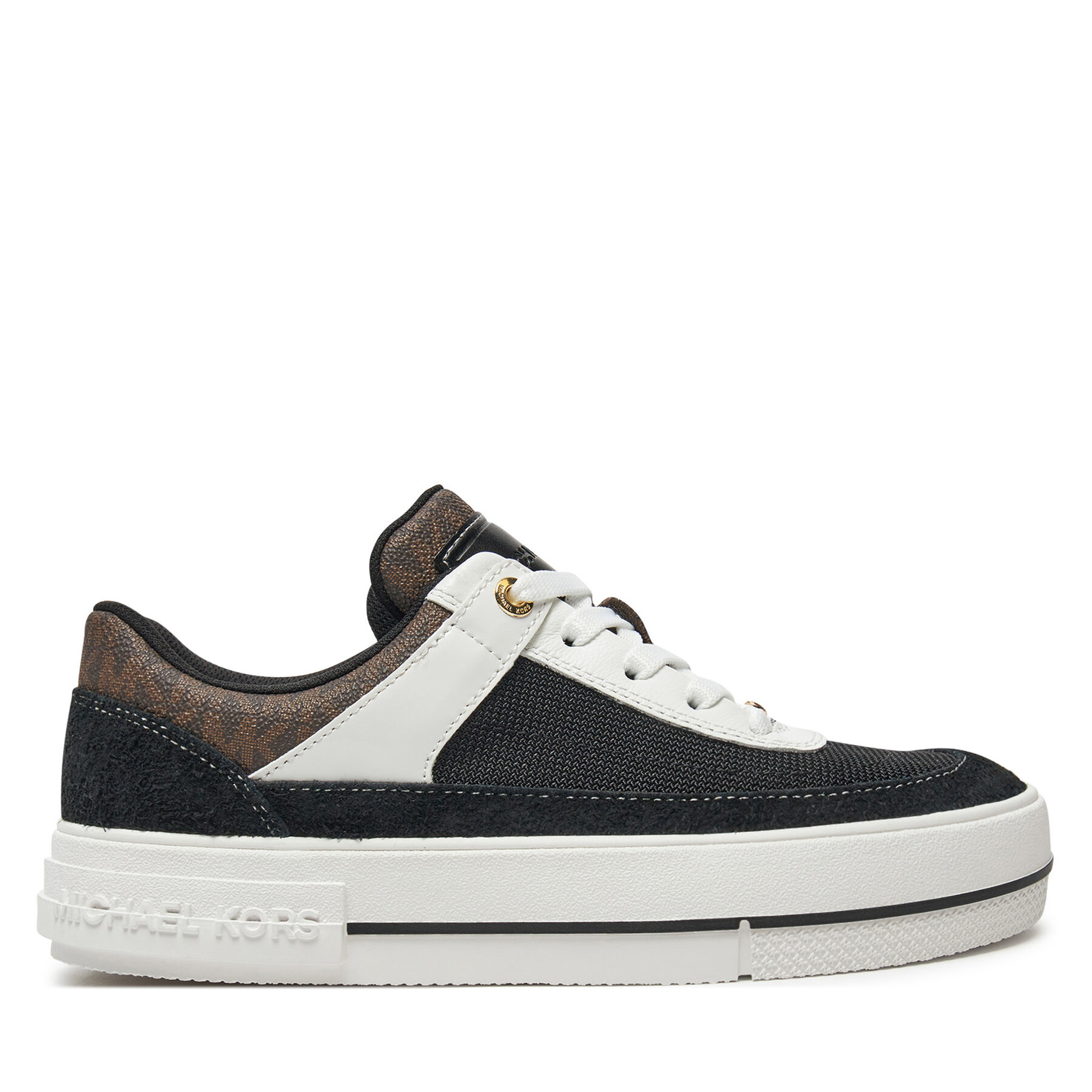 Sneakersy MICHAEL Michael Kors Aurora Lace Up 43F4AUFS2D Čierna