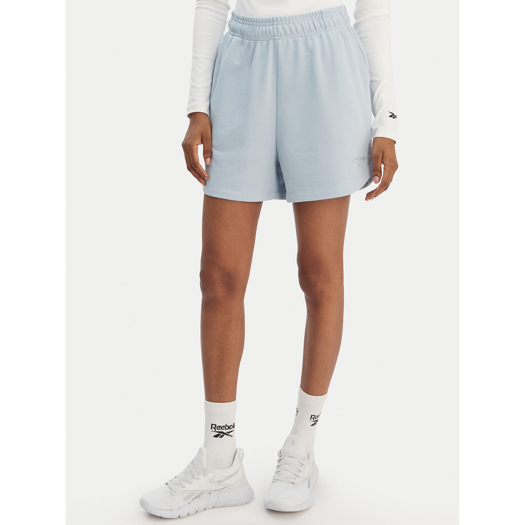 Reebok Sportske kratke hlače Karin RK25504CCW Svijetloplava Regular Fit