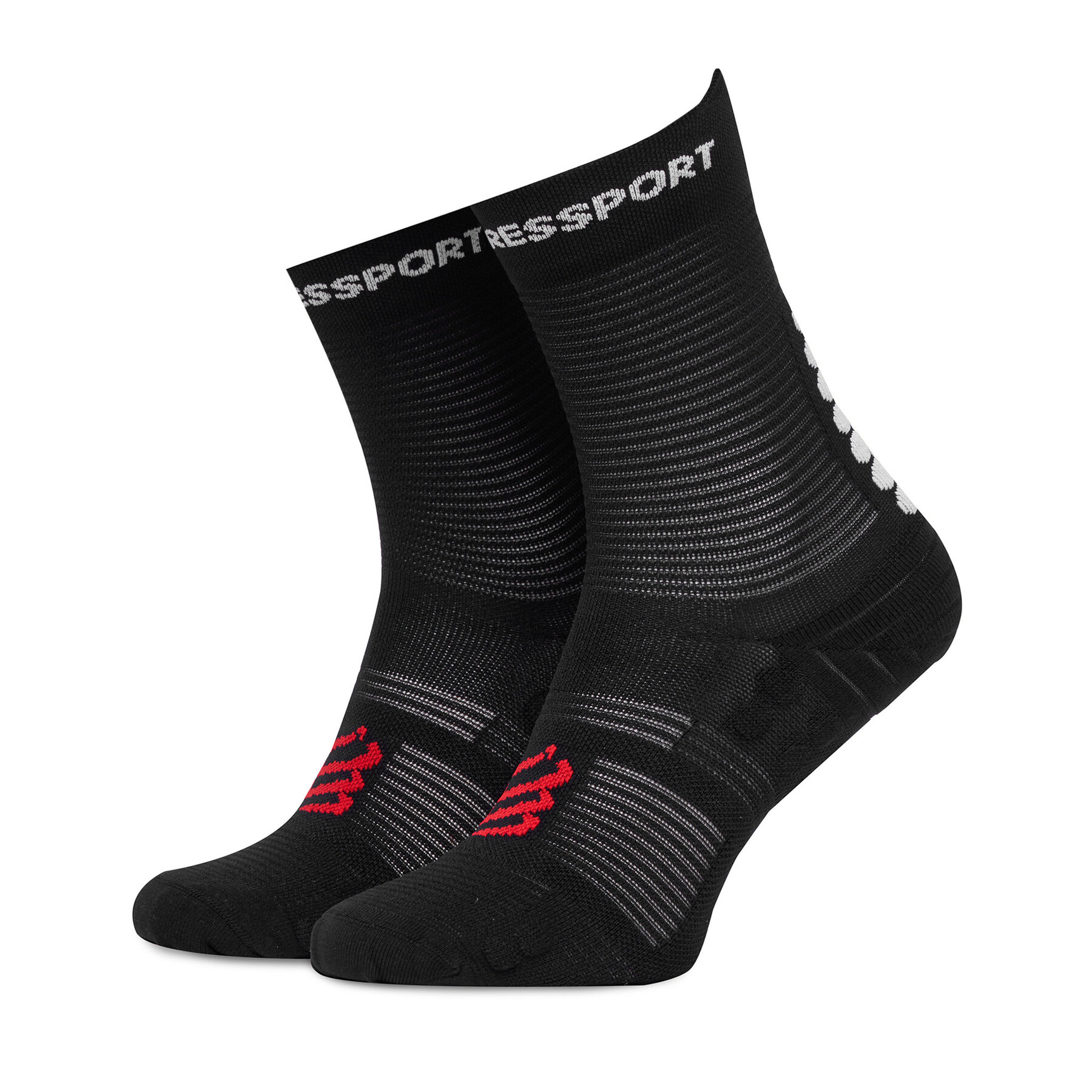 Krátke ponožky Compressport Pro Racing V4.0 Run Low XU00047B Čierna