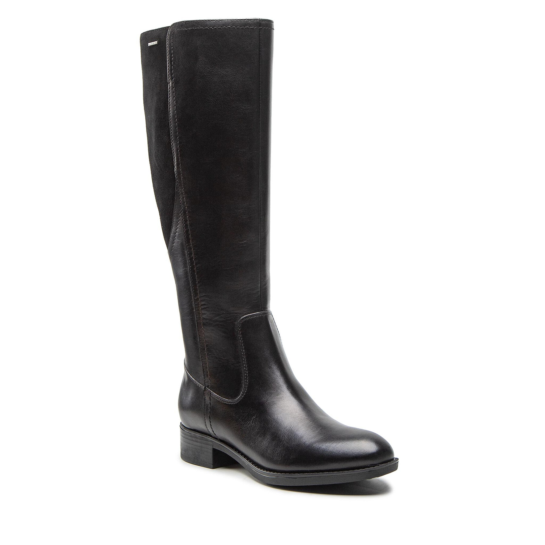 Donna Stivali al ginocchio Geox, Taglia 37, Nero, D Felicity Np Abx D D26BLD 04322 C9999, taglia : 37