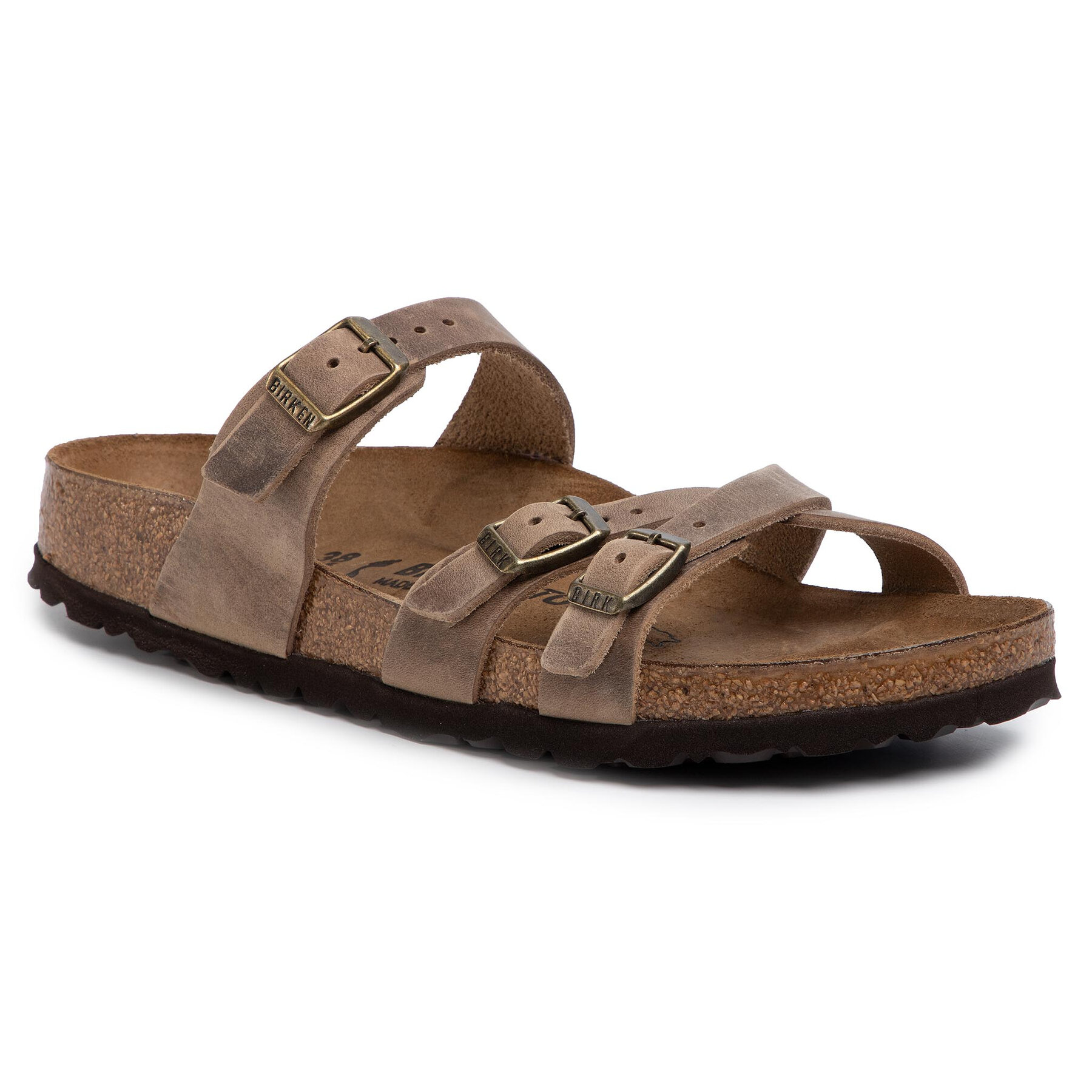 Šľapky Birkenstock Franca 1015931 Hnedá