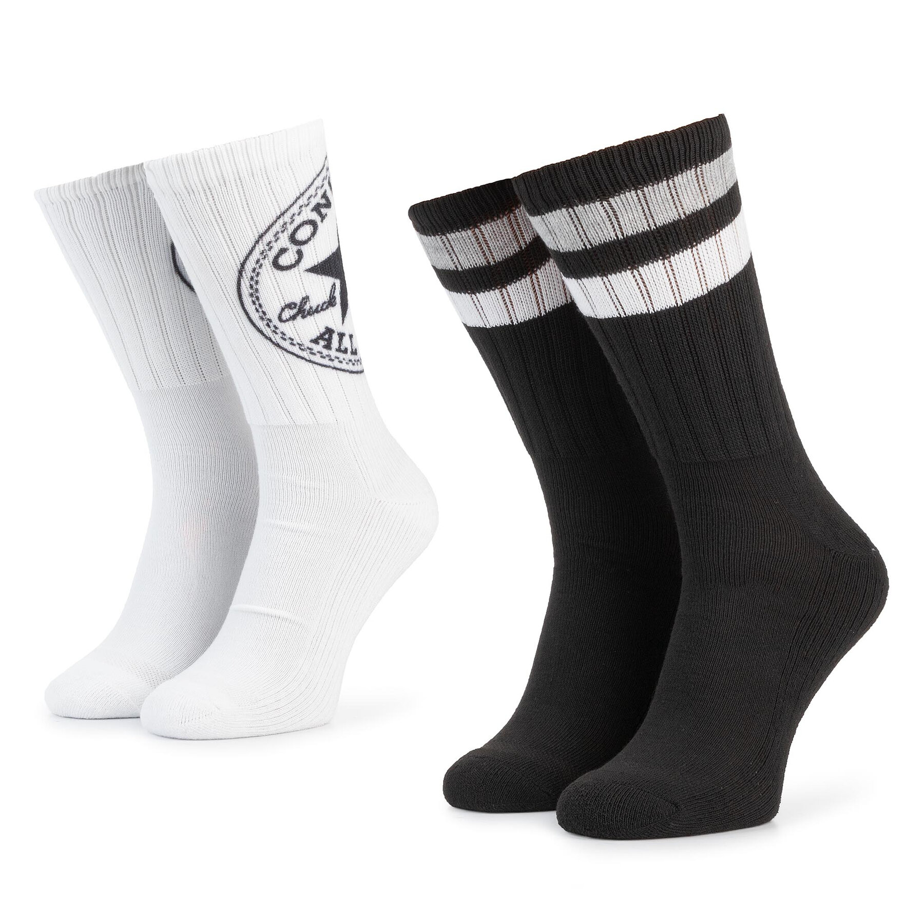 Комплект 2 чифта дълги чорапи мъжки Converse