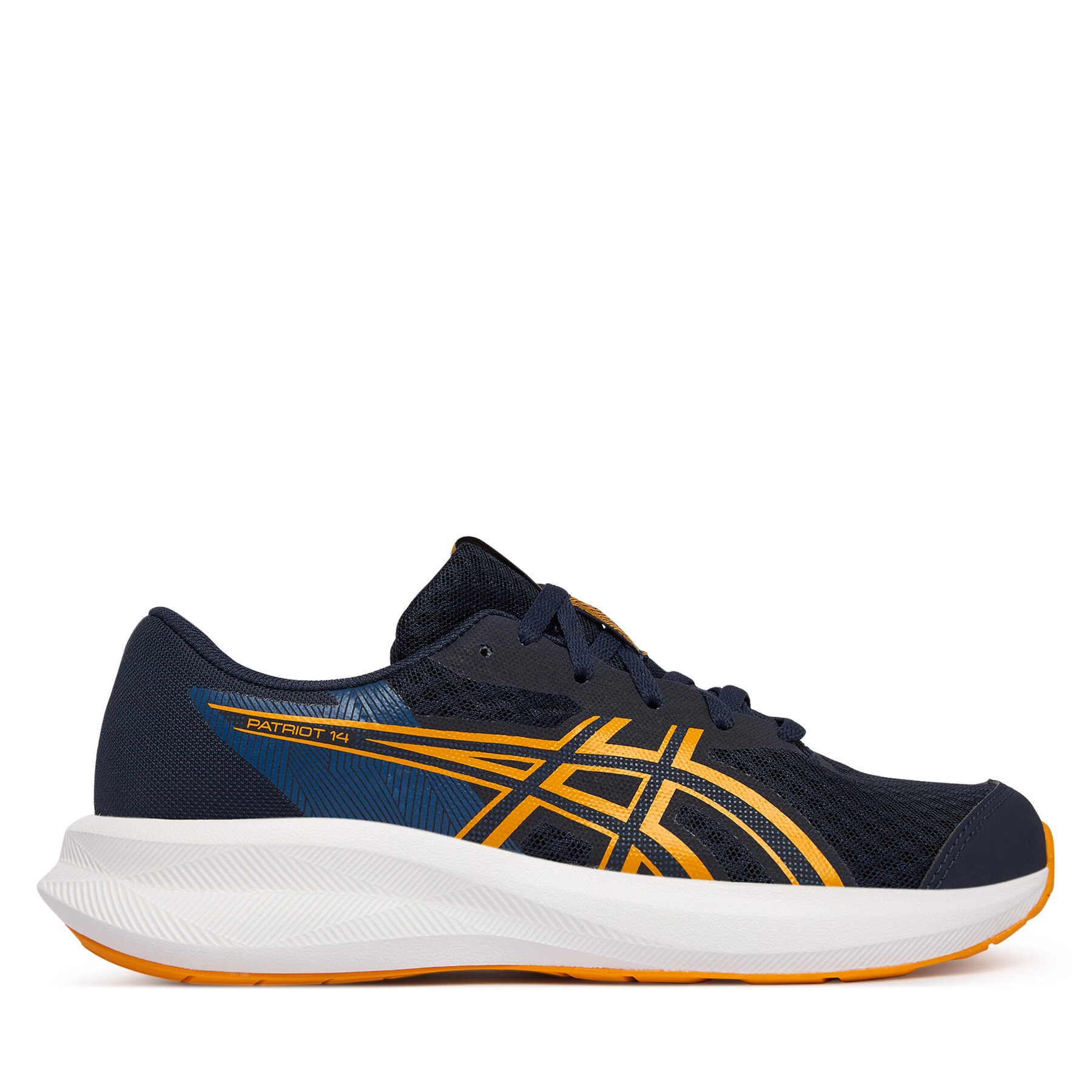 Tenisice za trčanje Asics Patriot 14 Gs 1014A392 Tamnoplava