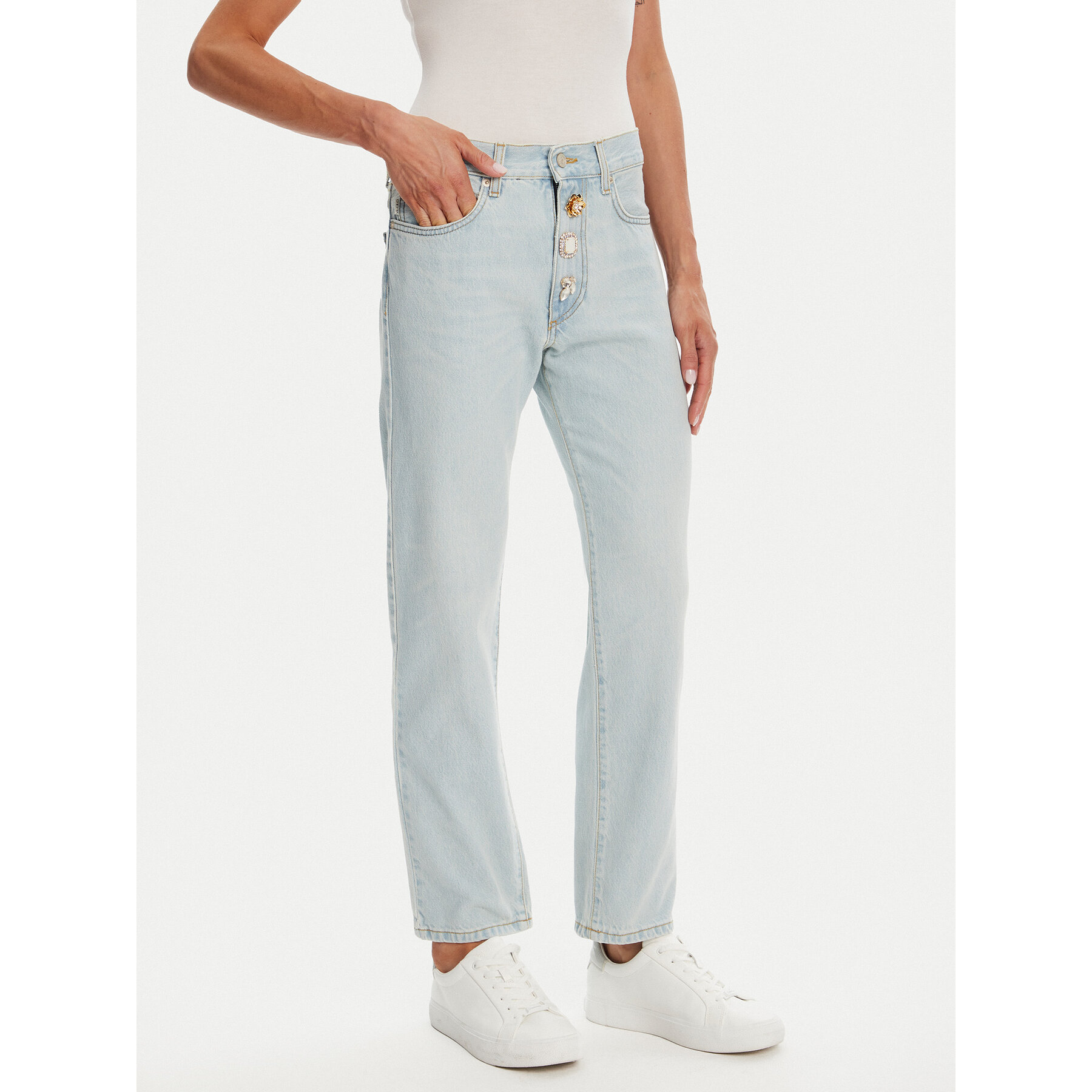 ViCOLO Jeans DD5213 Himmelblau Relaxed Fit