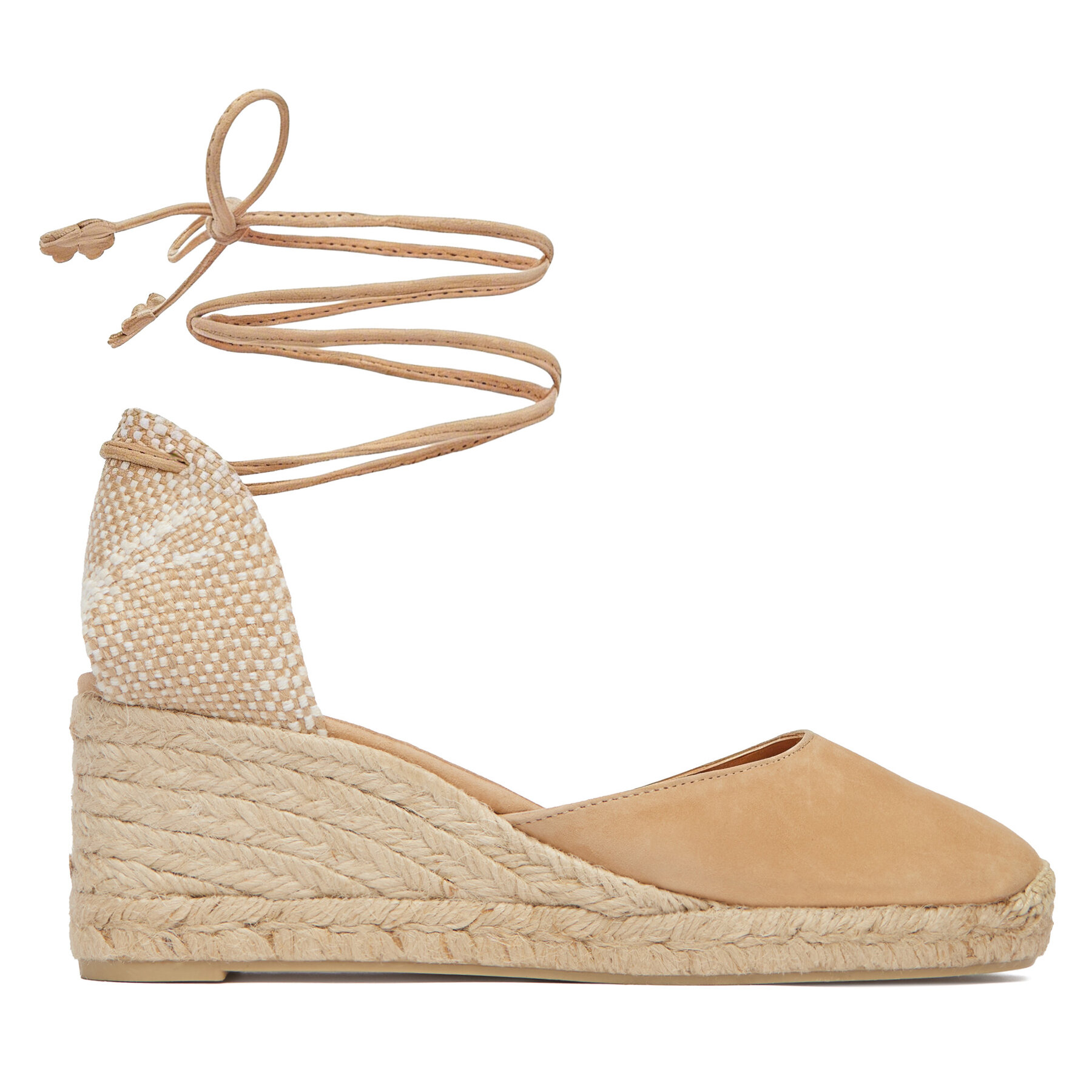 Espadrile Castañer Carina 21741 Smeđa