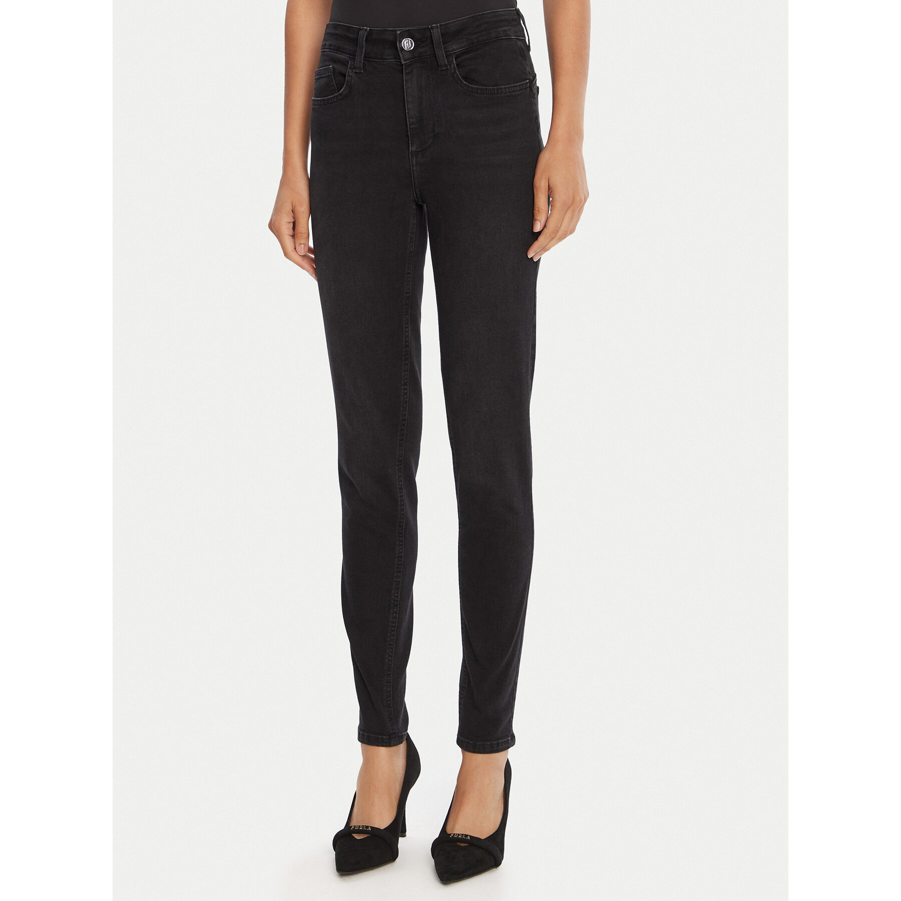Liu Jo Jeans UF5013 D4615 Schwarz Skinny Fit