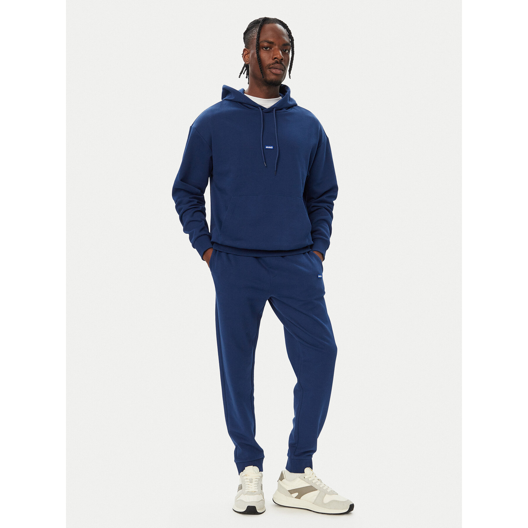 HUGO Jogginganzug Nalonso 50522369 Blau Relaxed Fit