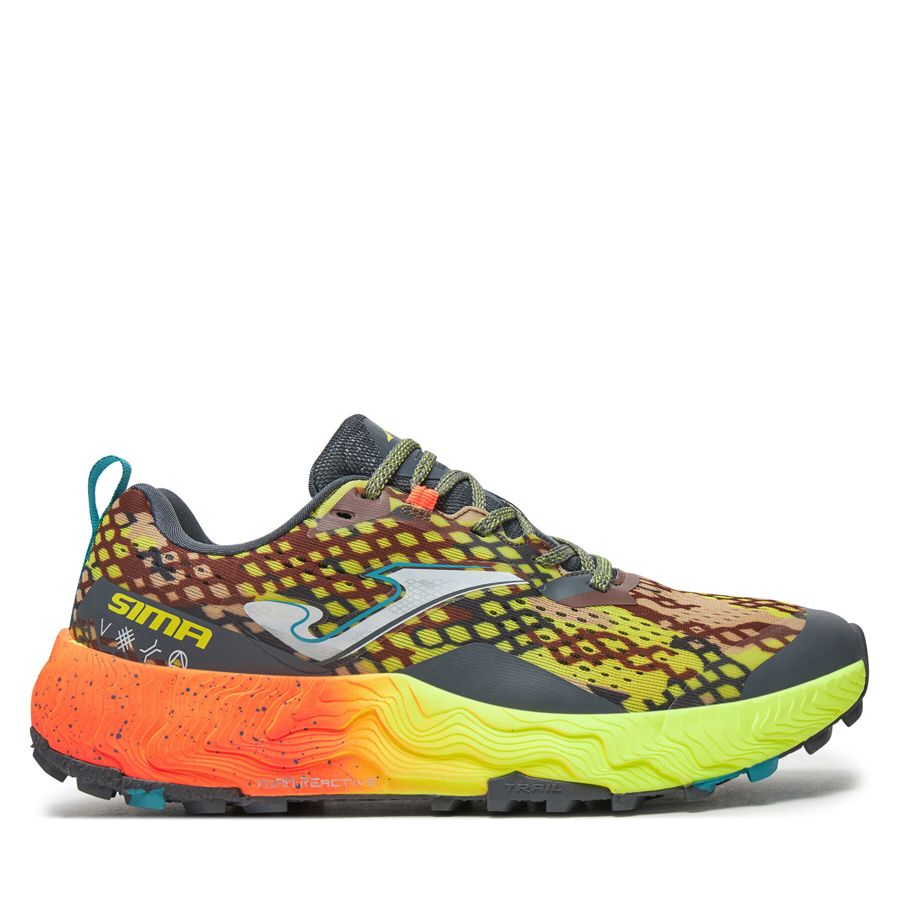 Herren Laufschuhe Joma, Schuhgröße 42_5, Braun, Sima TKSIMW2416