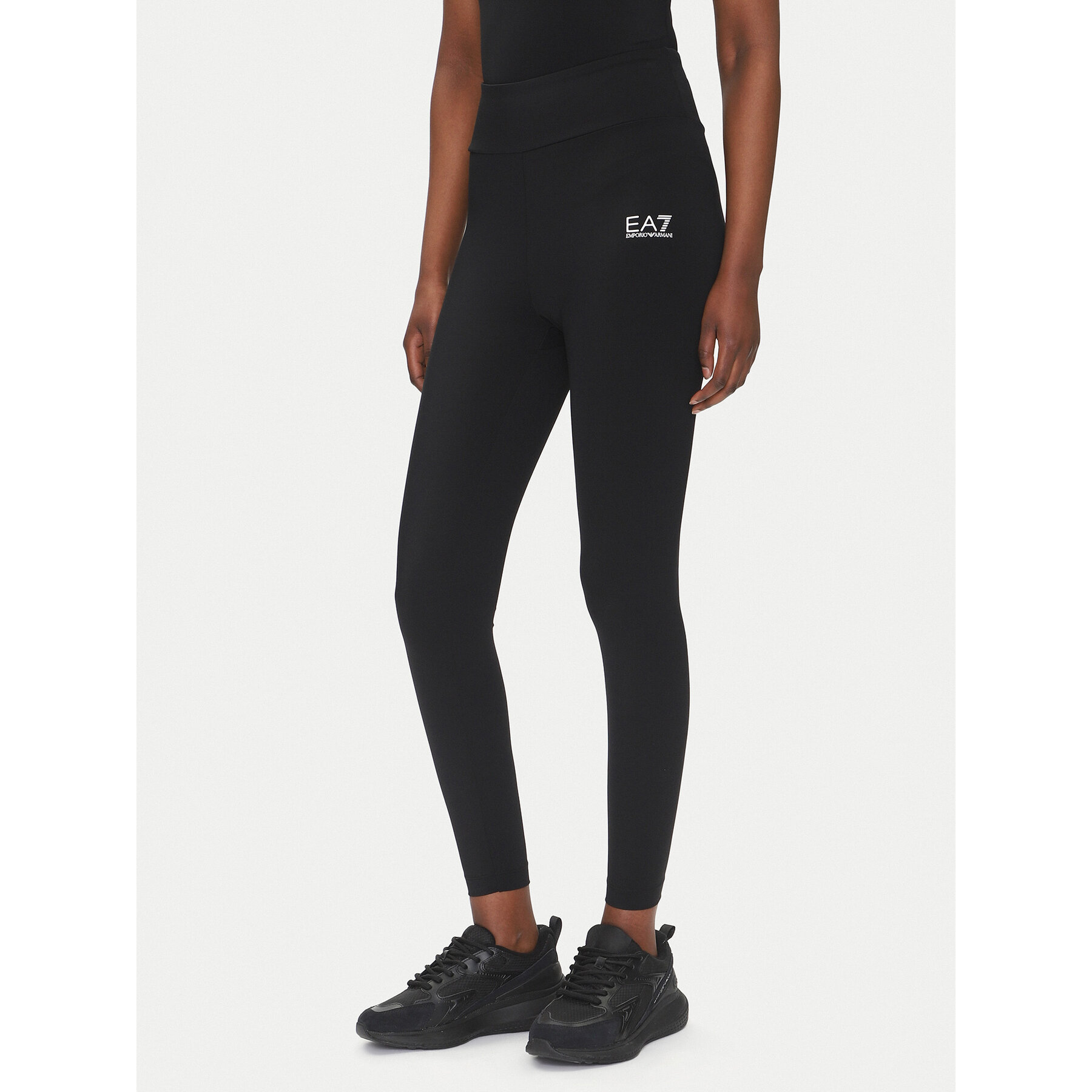 EA7 Emporio Armani Leggings 7W000232 AF12625 UC001 Schwarz Slim Fit