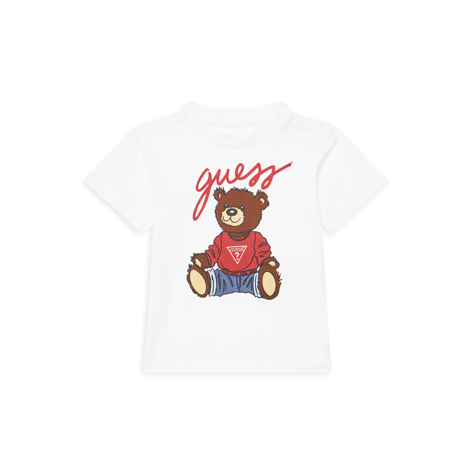 Guess Póló H4BT01 I3Z14 Fehér Regular Fit