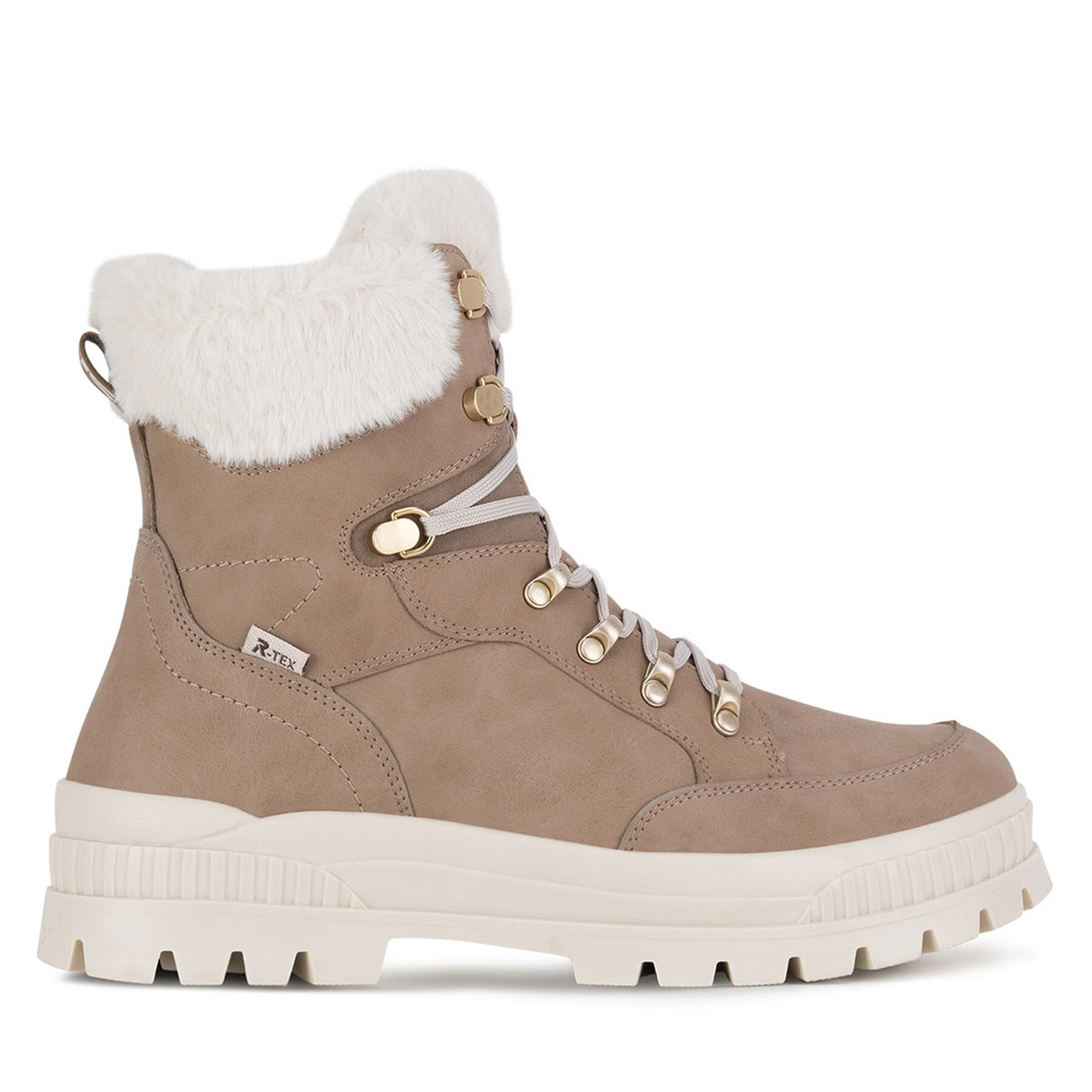Női Bokacsizma Rieker Revolution Lifestyle, Méret: 38, Bézs, W2174-20