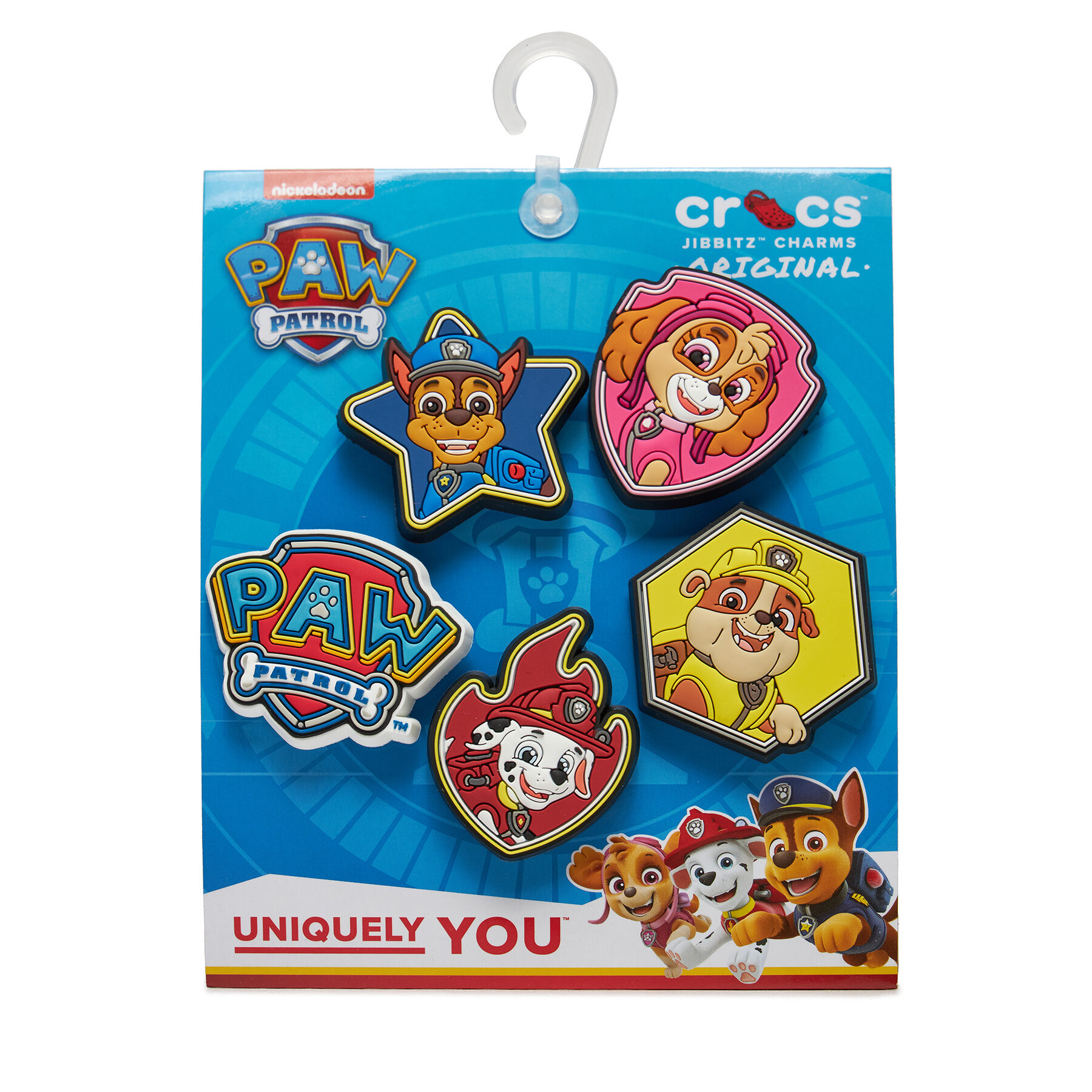 Decorazione per scarpe Crocs Jibbitz Paw Patrol 5Pck 10012081 Multicolore