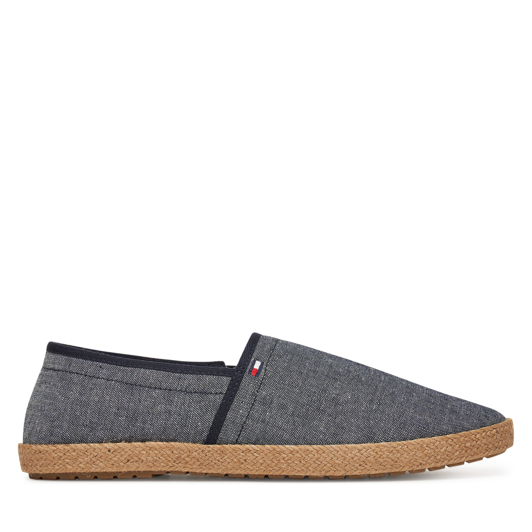 Espadrile Tommy Hilfiger Hilfiger Chambray Espadrille FM0FM05391 Modra
