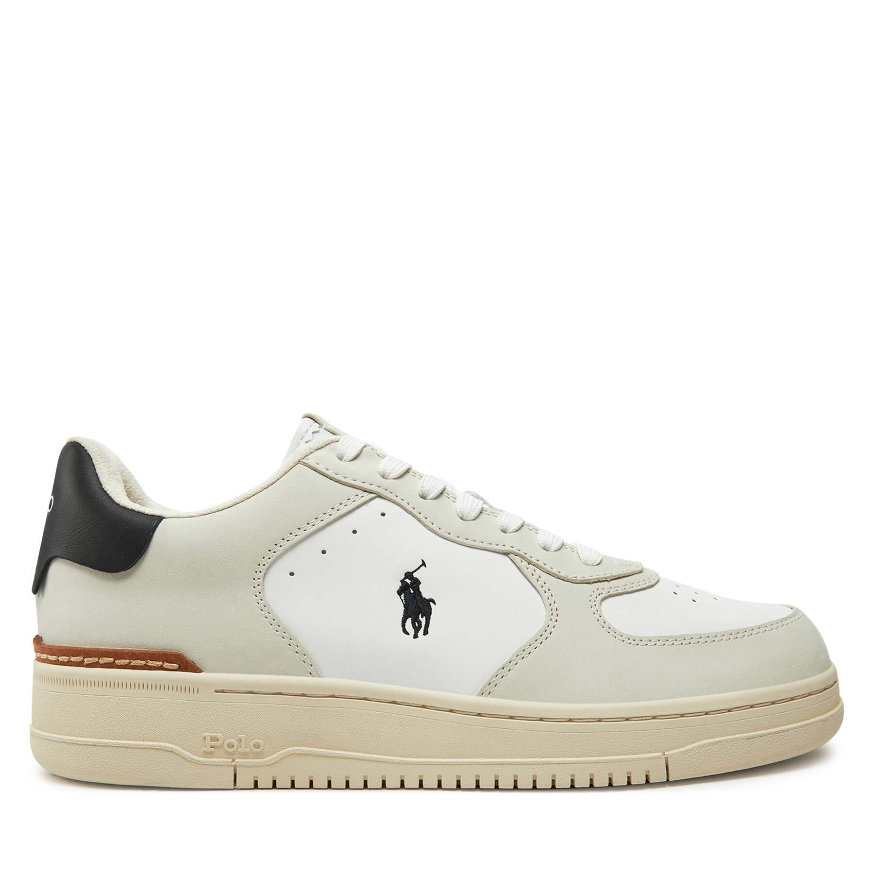 Uomo Sneakers Polo Ralph Lauren, Taglia 40, Bianco, Masters Court 809955690001, taglia : 40