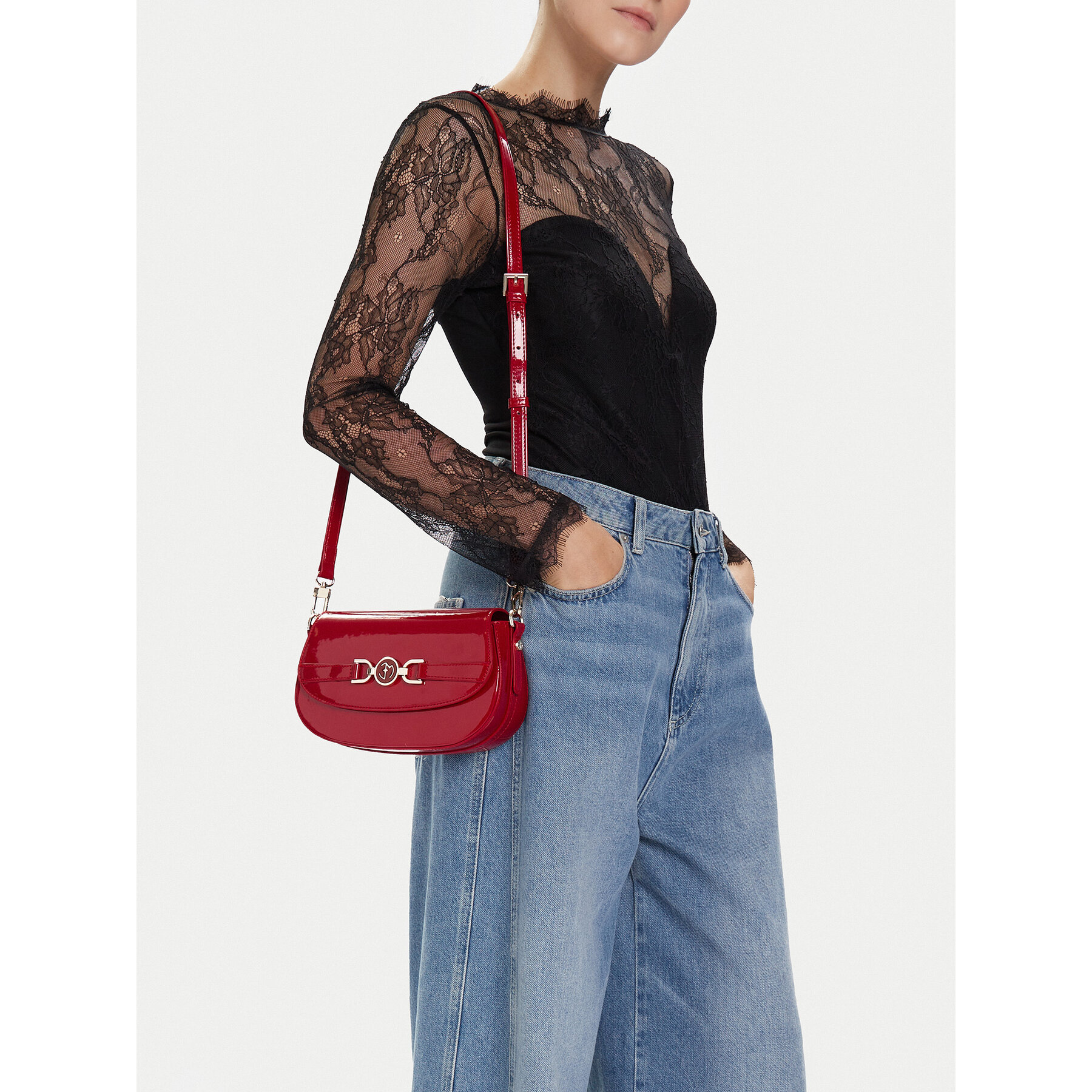 Дамска чанта Eva Minge EO-ALMA-KY158-1 Бордо