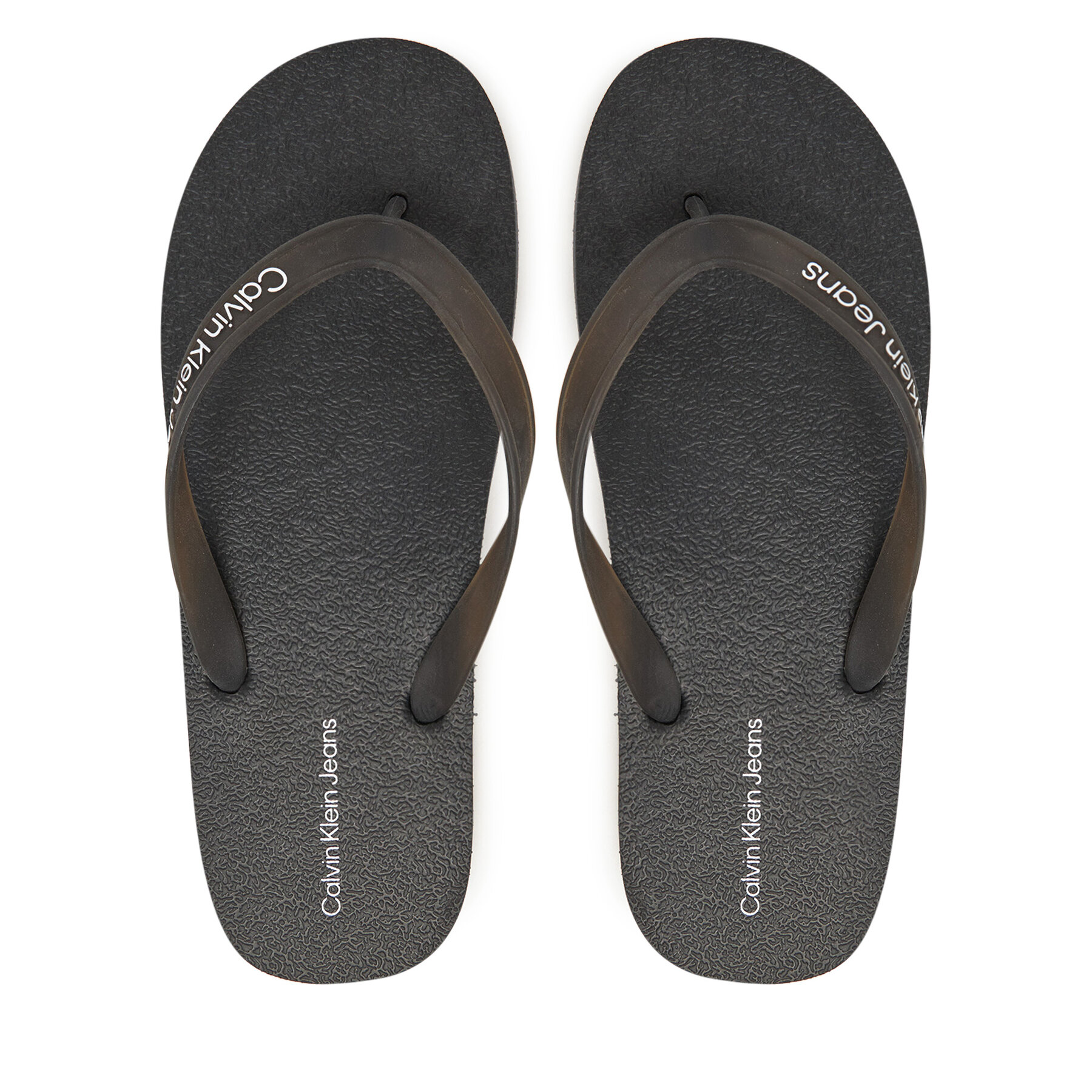 Japonke Calvin Klein Jeans Thong  Tpu YM0YM01265 Črna