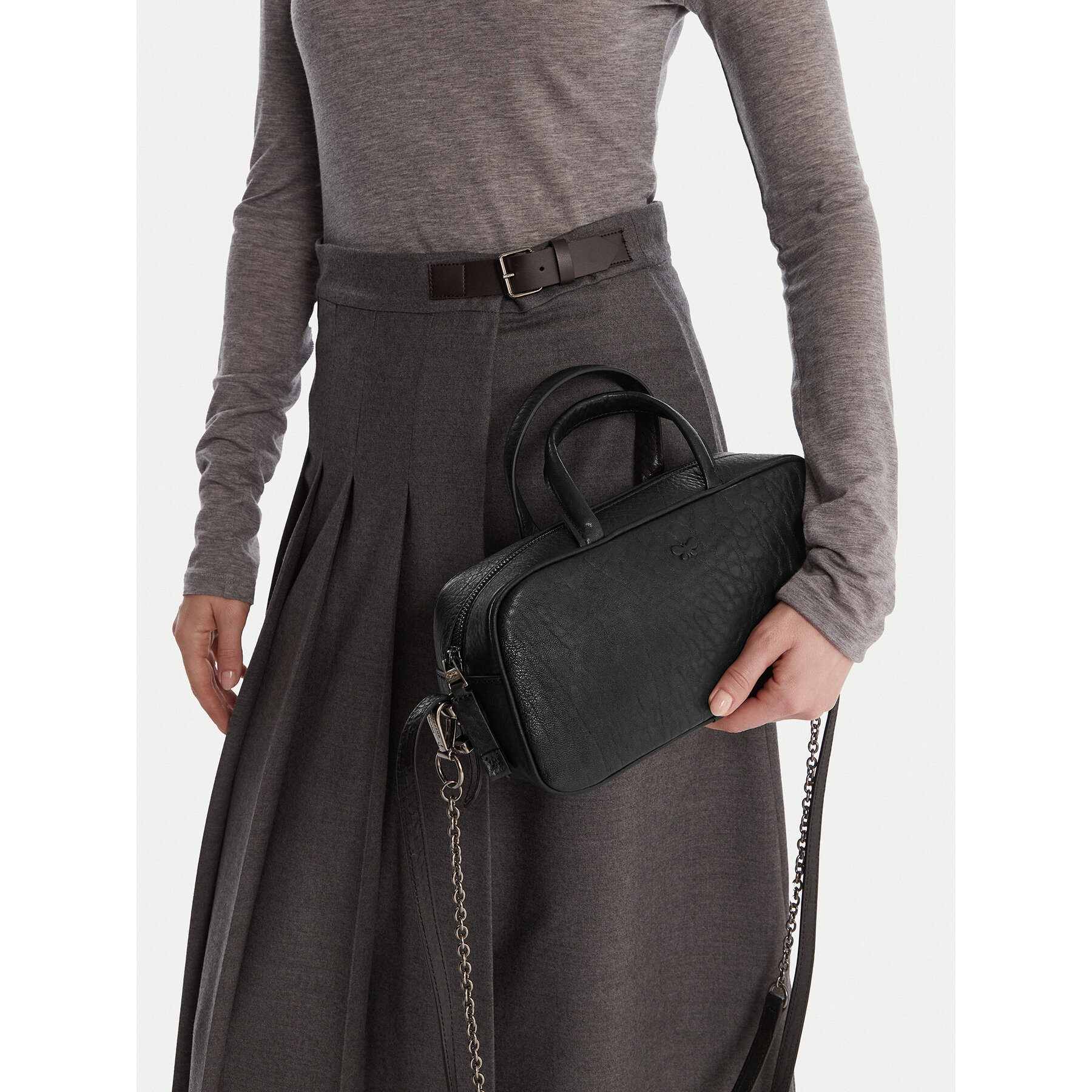 Borsetta Weekend Max Mara Tundra 2525516095600 Nero