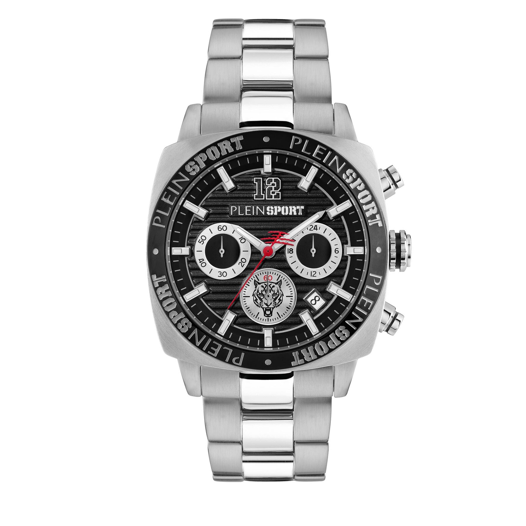 Plein Sport Ρολόι Plein Sport Wildcat PSGBA1123 Ασημί