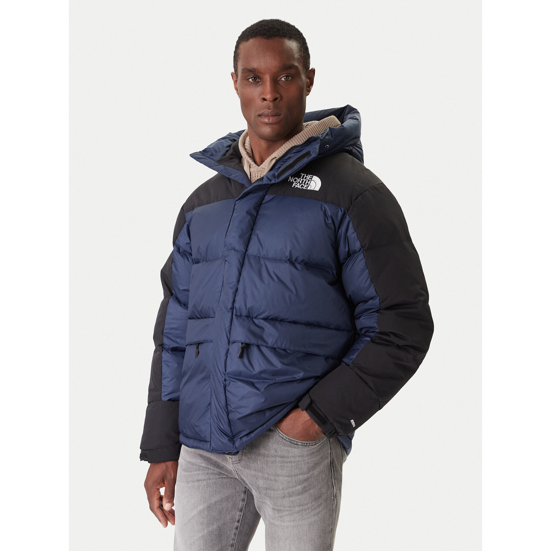 The North Face Daunenjacke Himalayan NF0A4QYX Dunkelblau Regular Fit