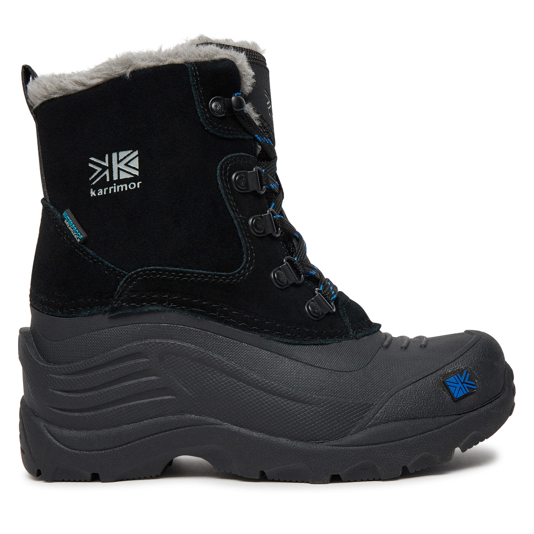 Botas de nieve Karrimor Snowfur Kids 2 K819 Negro