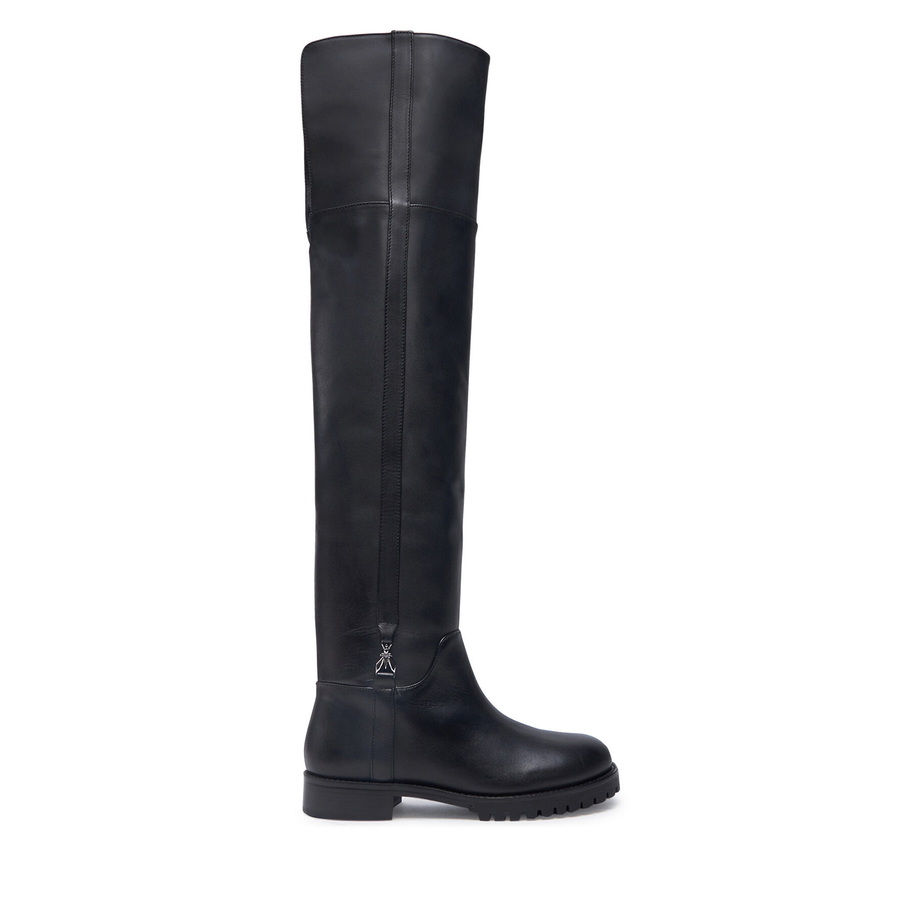 Cizme lungi muschetar Patrizia Pepe 8Y0091/L078-K103 Negru