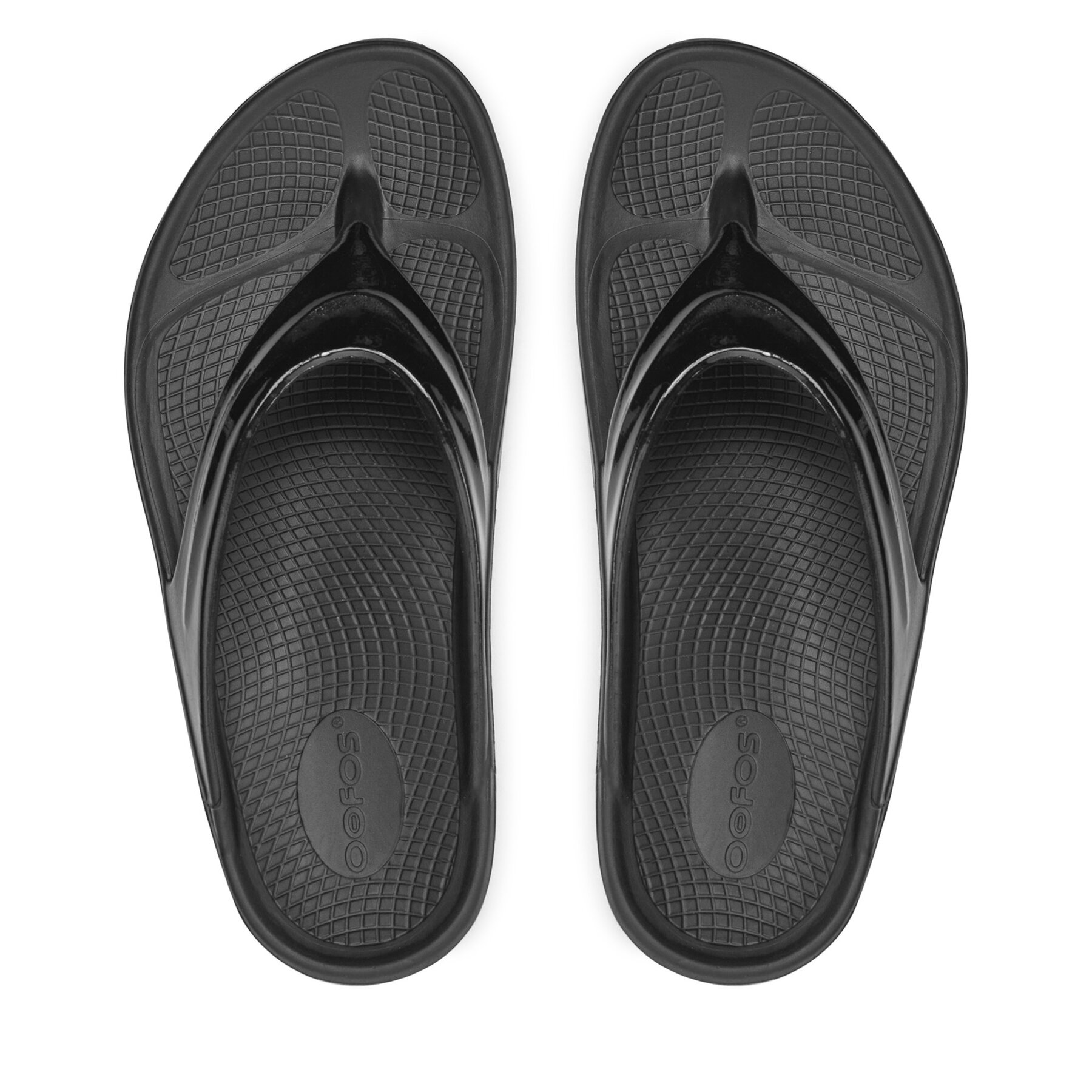 OOfos Σαγιονάρες OOfos Oomega Oolala 1410 Μαύρο