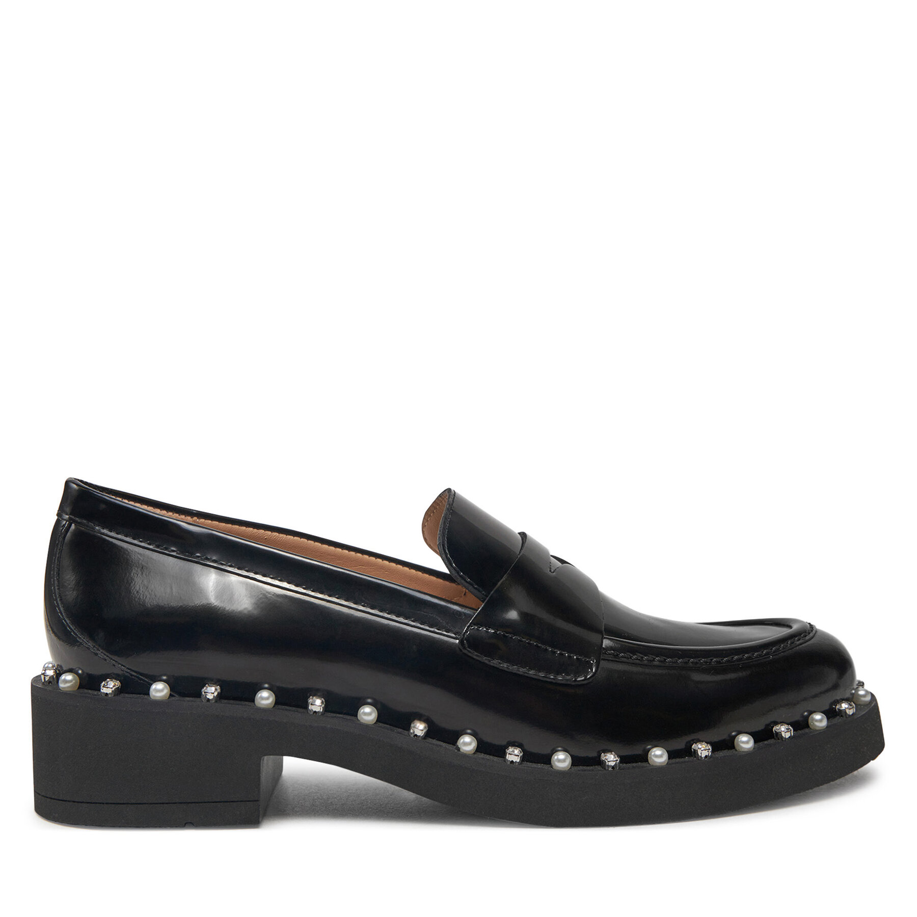 Lords Stuart Weitzman Reverie Loafer SK032 Negru