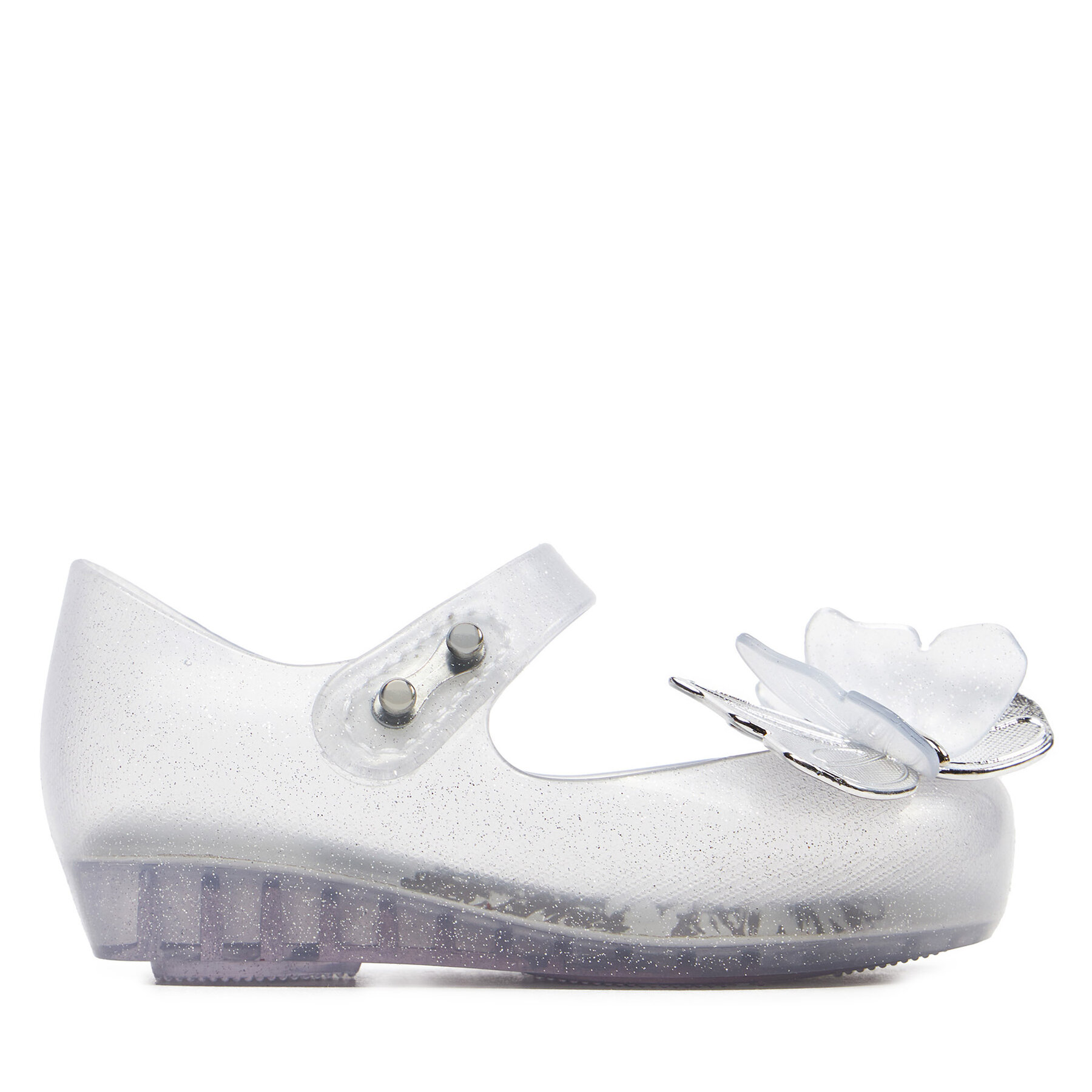 Bambini Ballerine , Taglia 24,Argento,Mini Melissa Ultragirl Fly III Bb 32849, taglia : 24