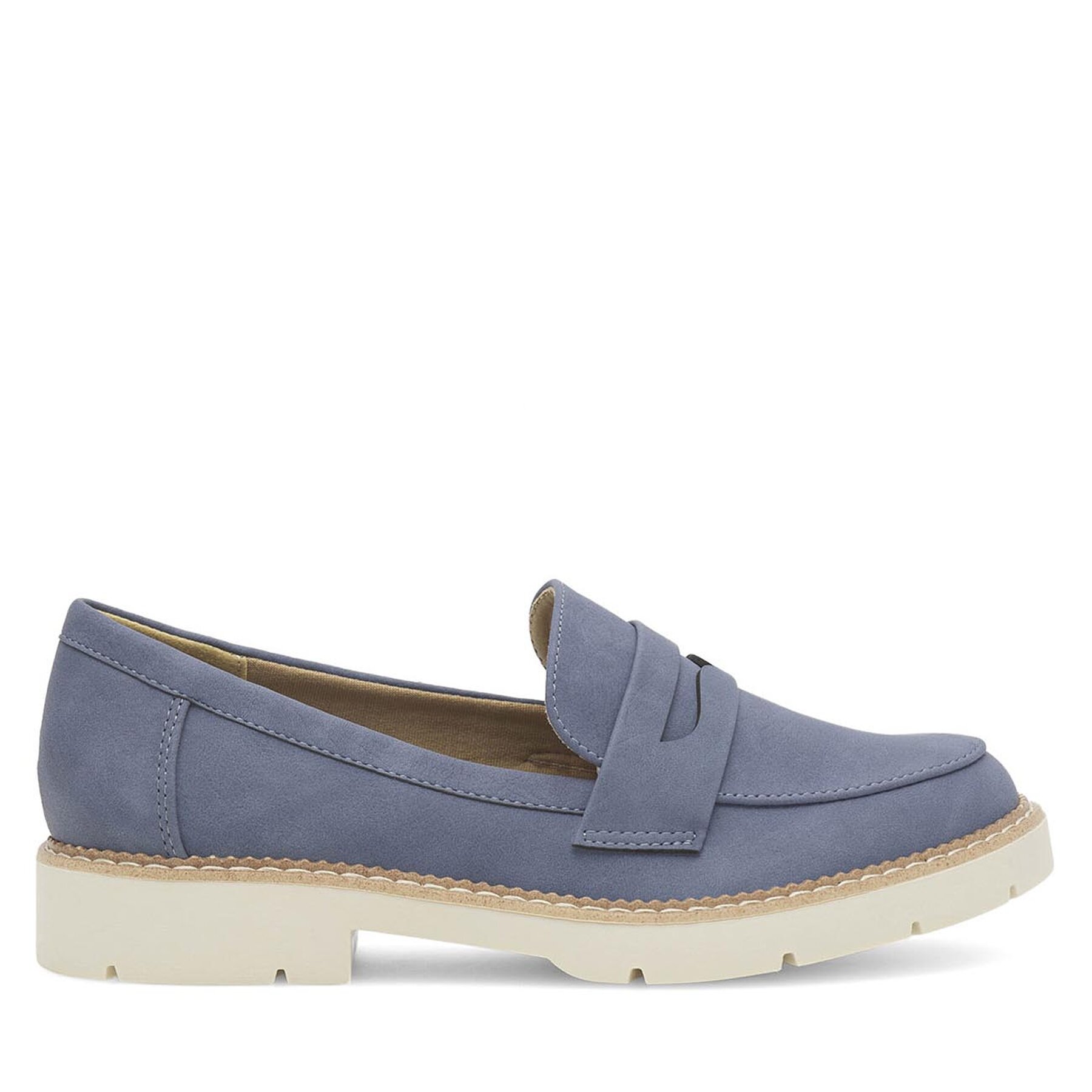 Damskie Clara Barson Mokasyny, Rozmiar 39 Niebieski WS5885-01A