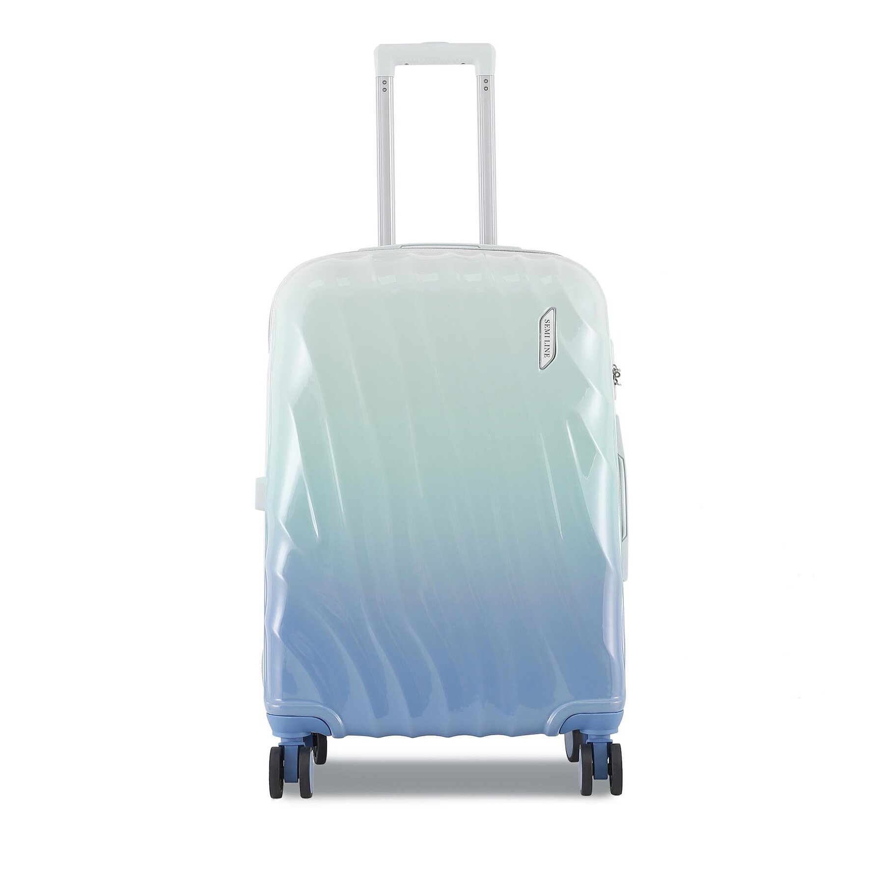 Valigia media Semi Line T5648-2 Blu