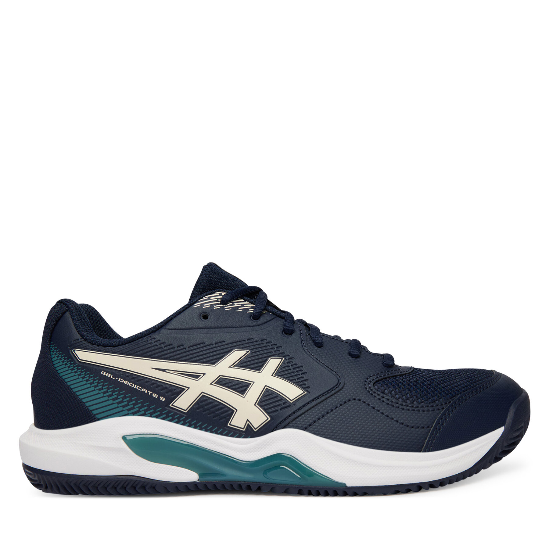 Tenisové topánky Asics Gel-Dedicate 9 Clay 1041A547 Tmavomodrá