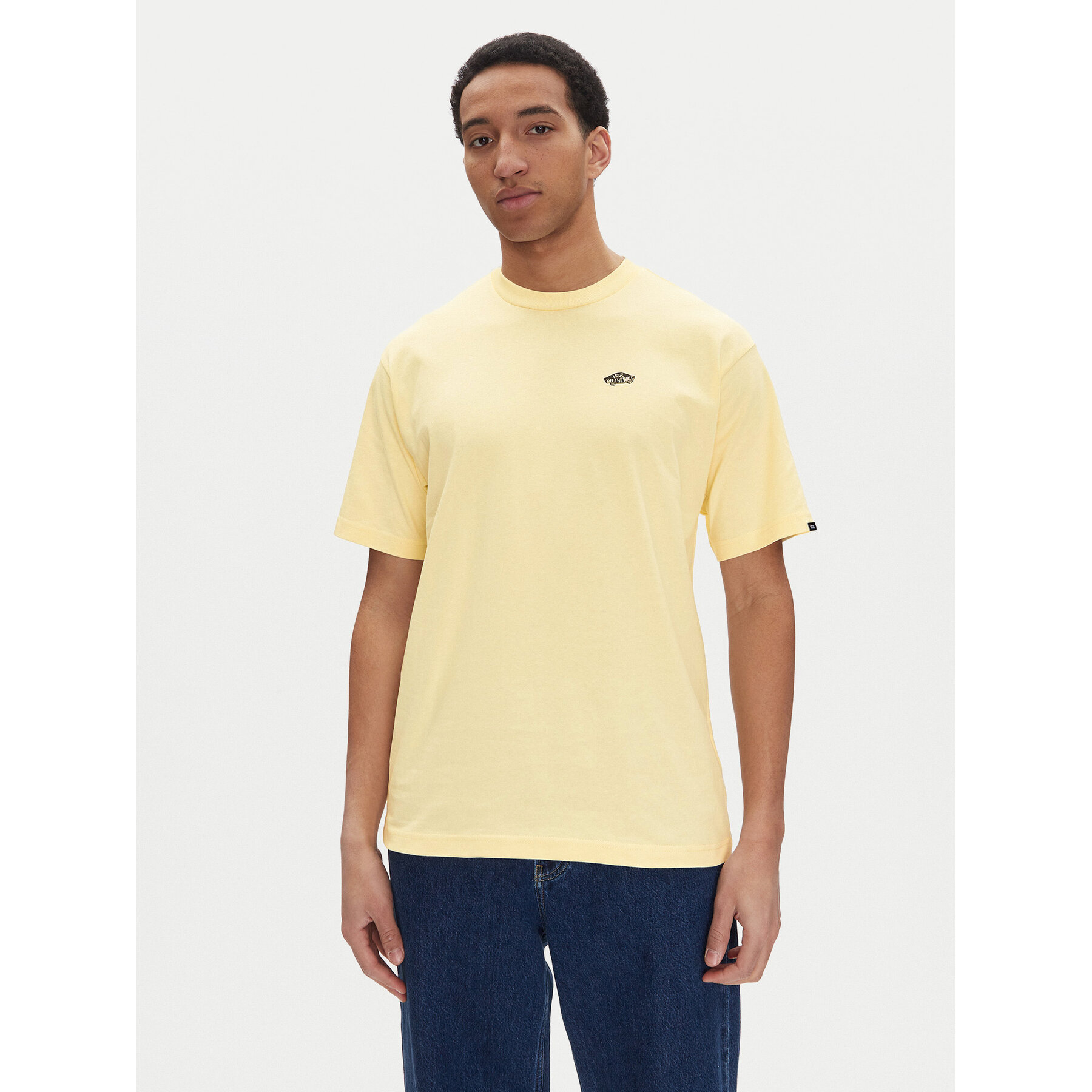 Vans T-shirt Style 76 II VN000P50 Žuta Loose Fit