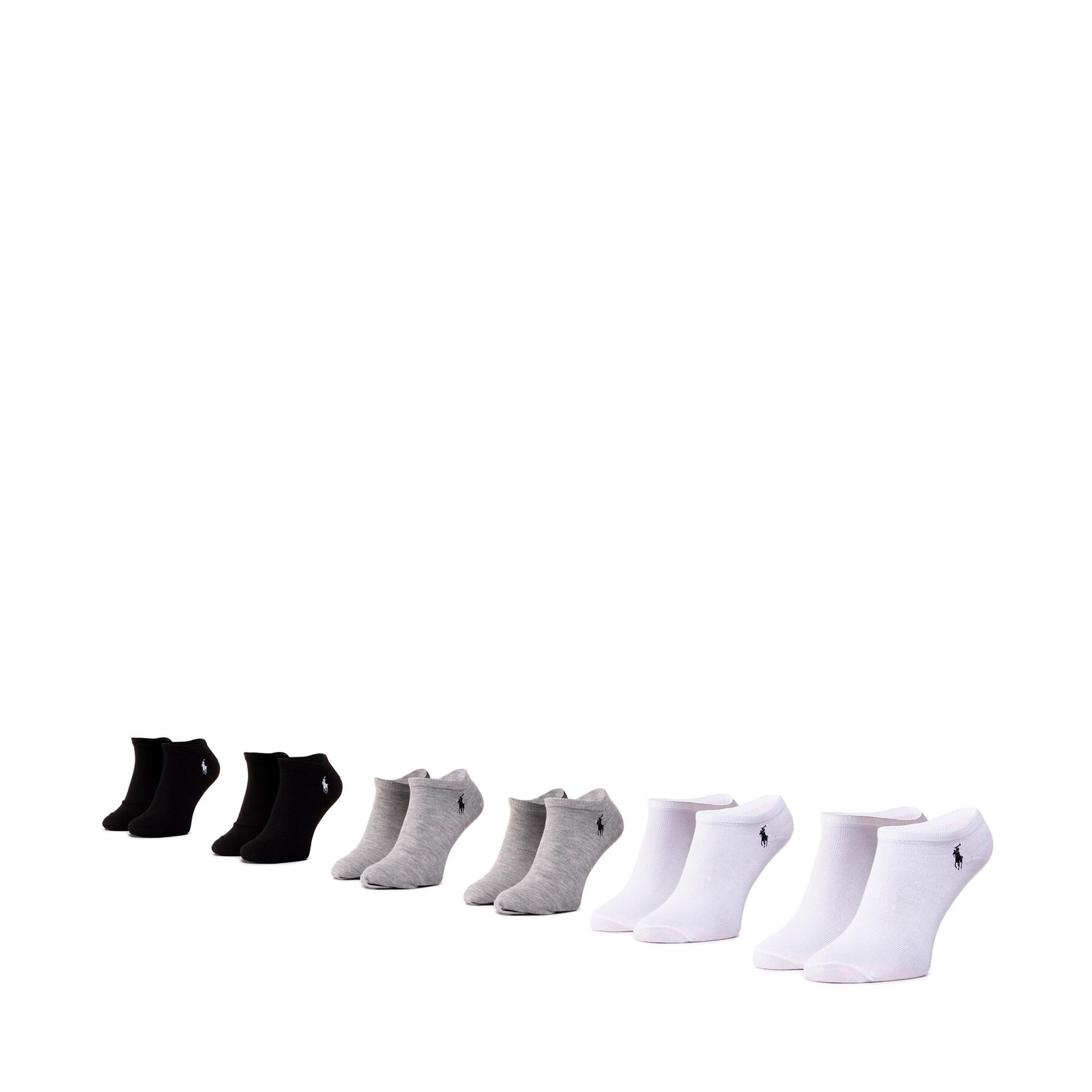 Set de 6 perechi de șosete medii unisex Polo Ralph Lauren
