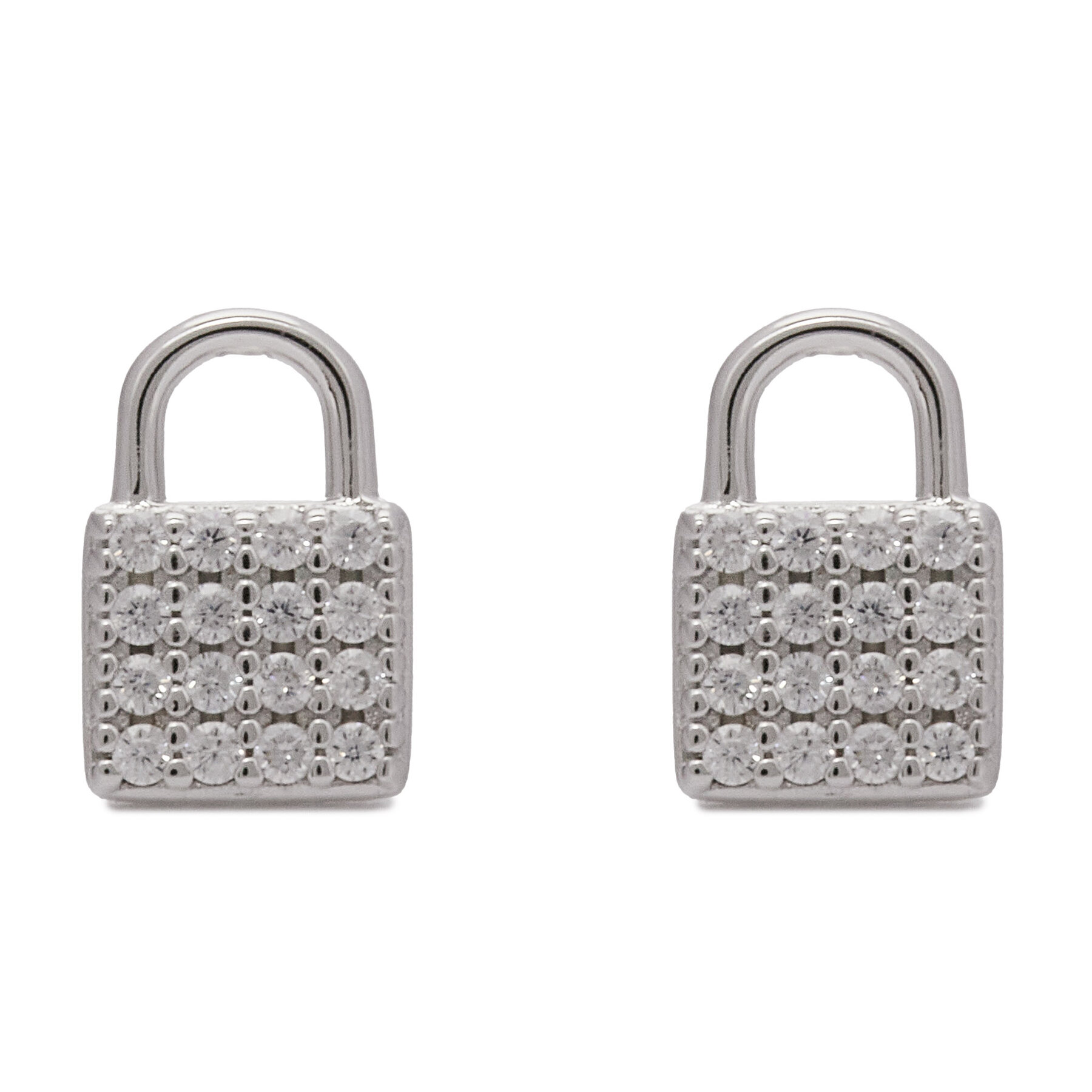 Обици Fossil JFS00626040 Сребрист