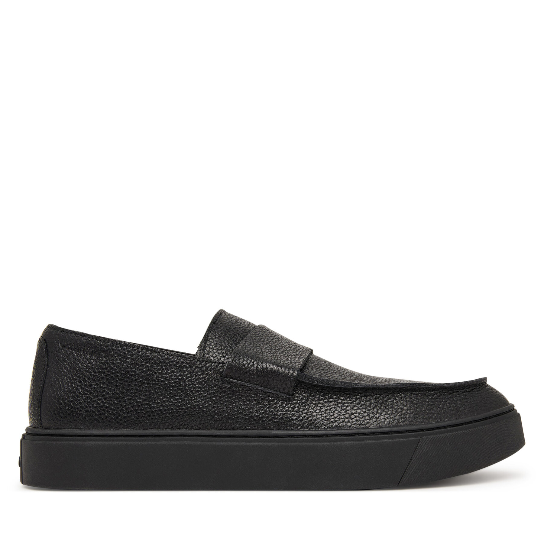 Loafers Calvin Klein Hybrid Clean Loafer Band Tum Lth HM0HM02184 Čierna