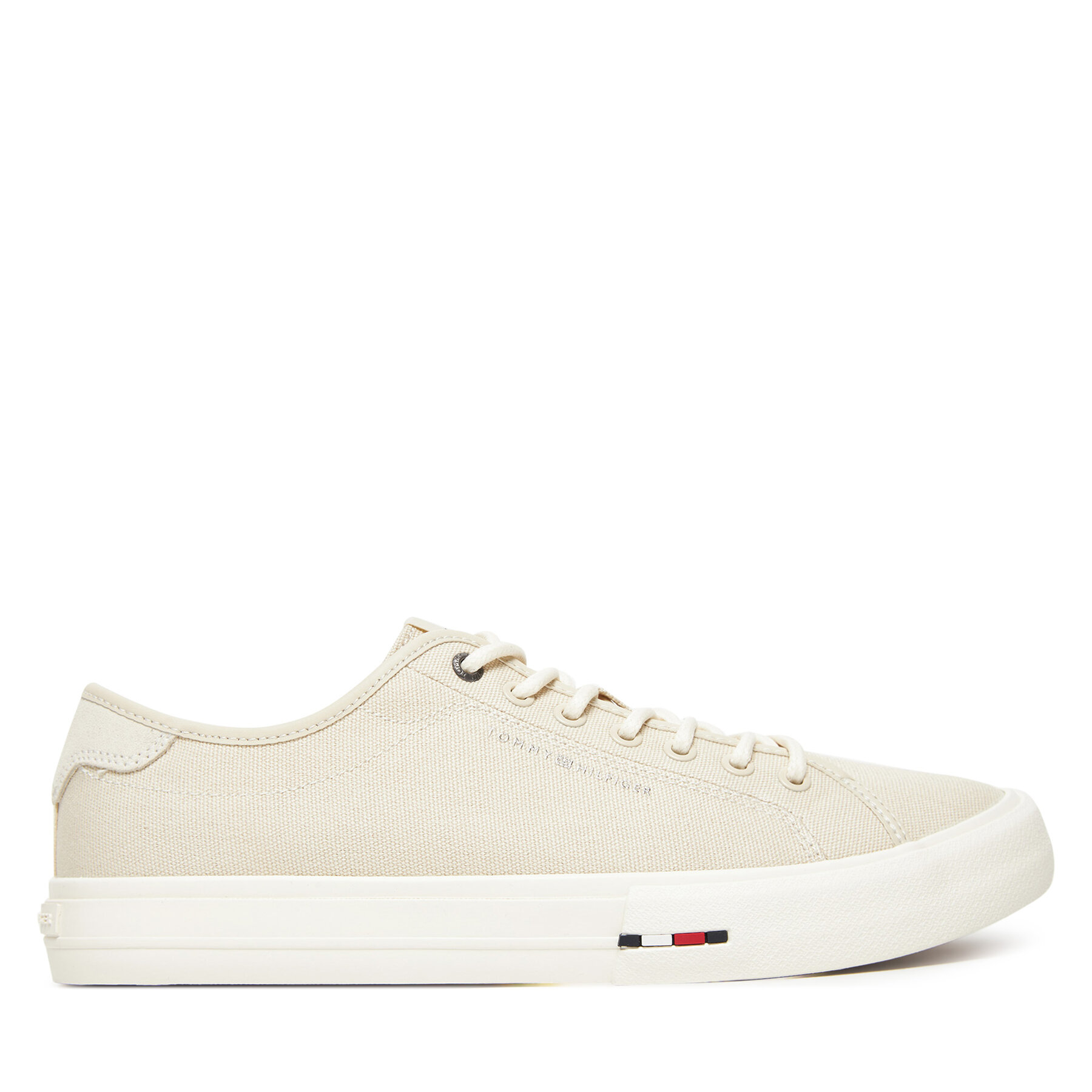 Teniszcipő Tommy Hilfiger Hi Vulc Street Canvas FM0FM05515 Bézs