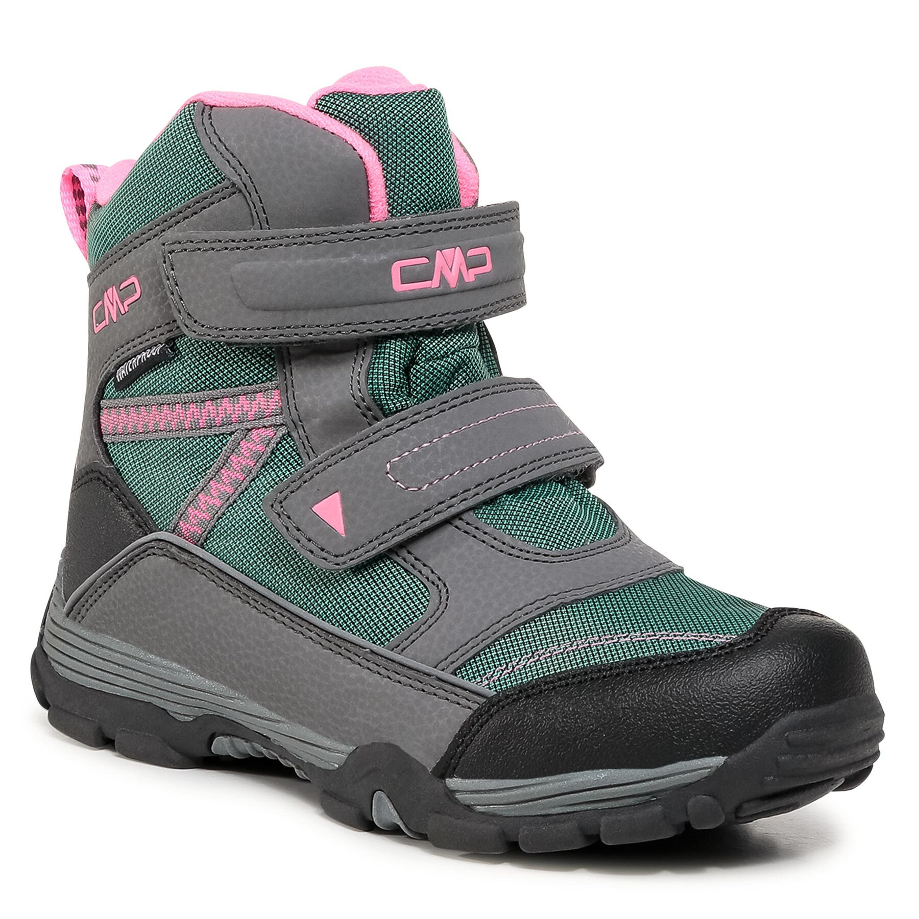 Snehule CMP Kids Pyry Snow Boot Wp 38Q4514J Sivá