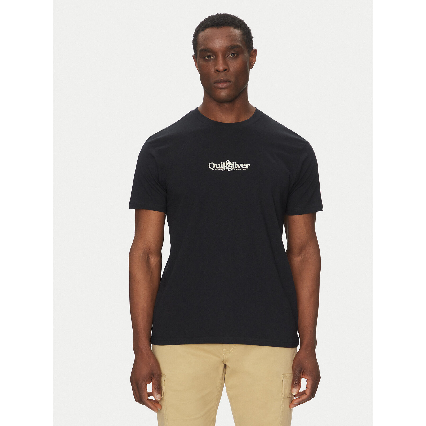 Quiksilver T-shirt EQYZT08062 Nero Regular Fit