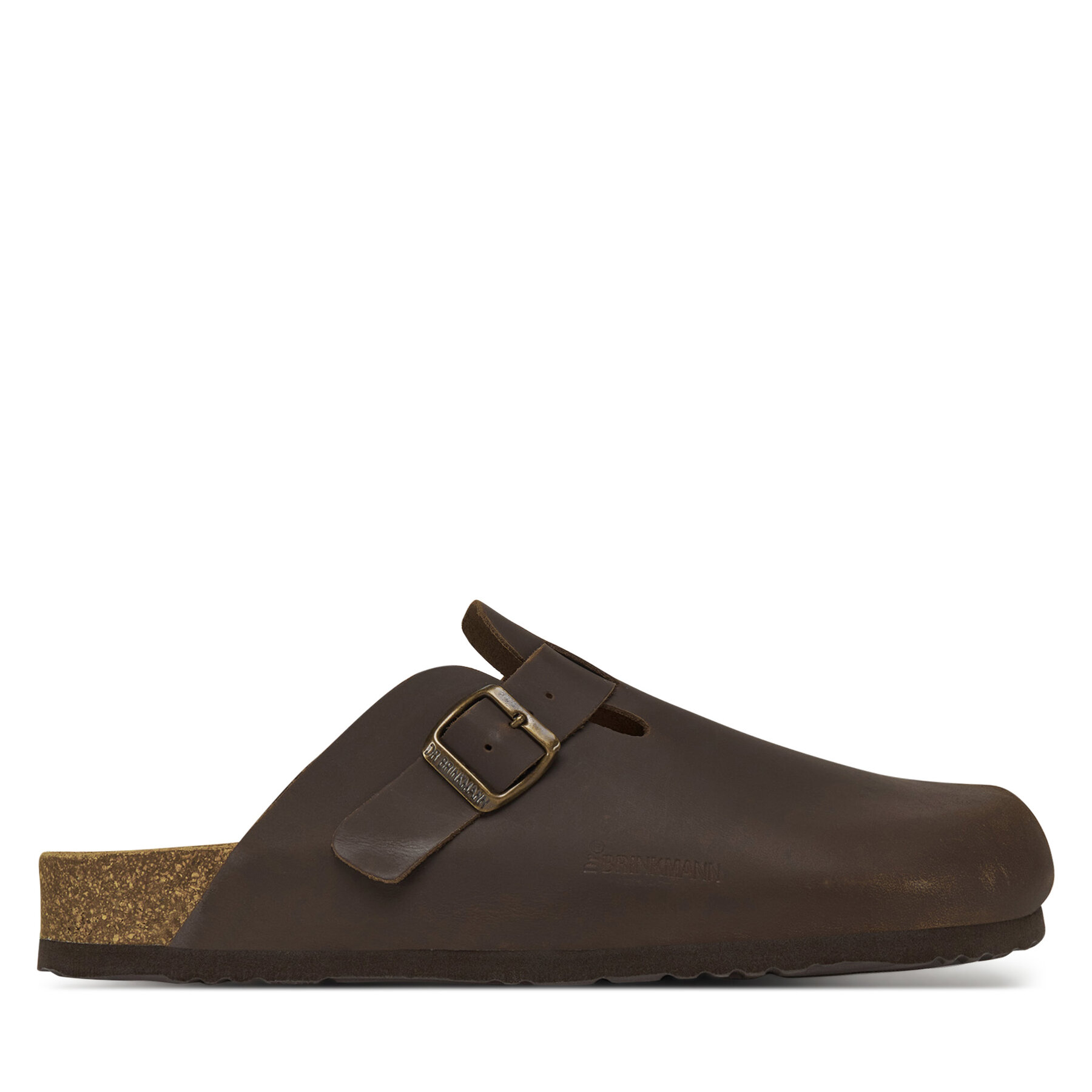 Herren Pantoletten Dr. Brinkmann, Schuhgröße 41, Braun, 600055-02