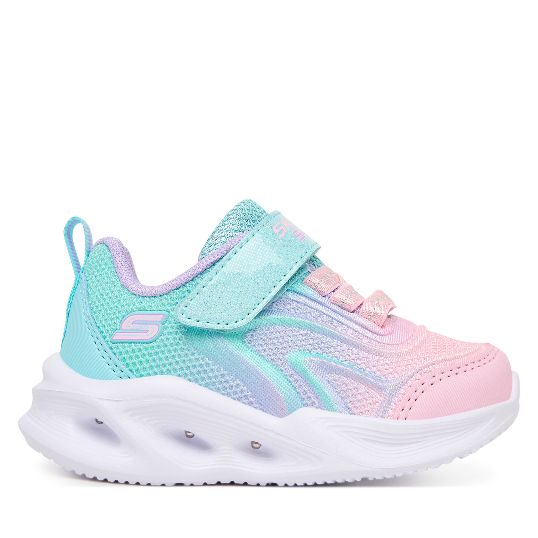 Sneakers Skechers Sola Glow 303713N AQMT Albastru